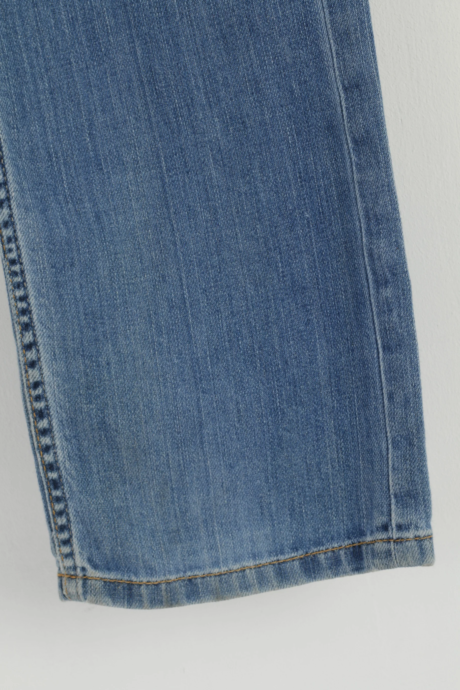 Levi's Girls 14 Age Trousers Blue Jeans Denim Regular 504 Cotton Skinny Pants - Image 3