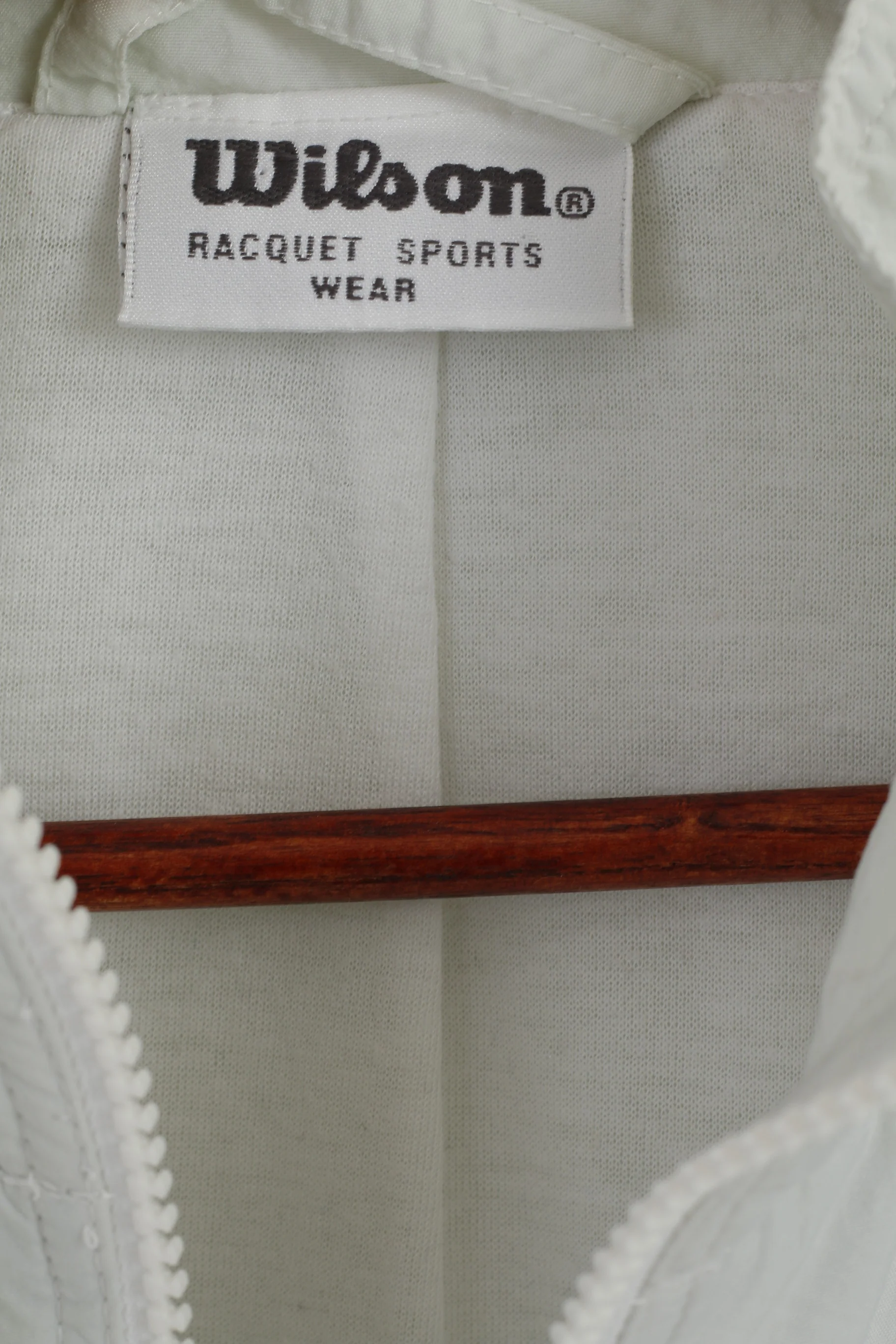 Wilson Men XXL Jacket Grey Racquet Sports Waterproof Nylon Vintage Tennis Top - Image 5