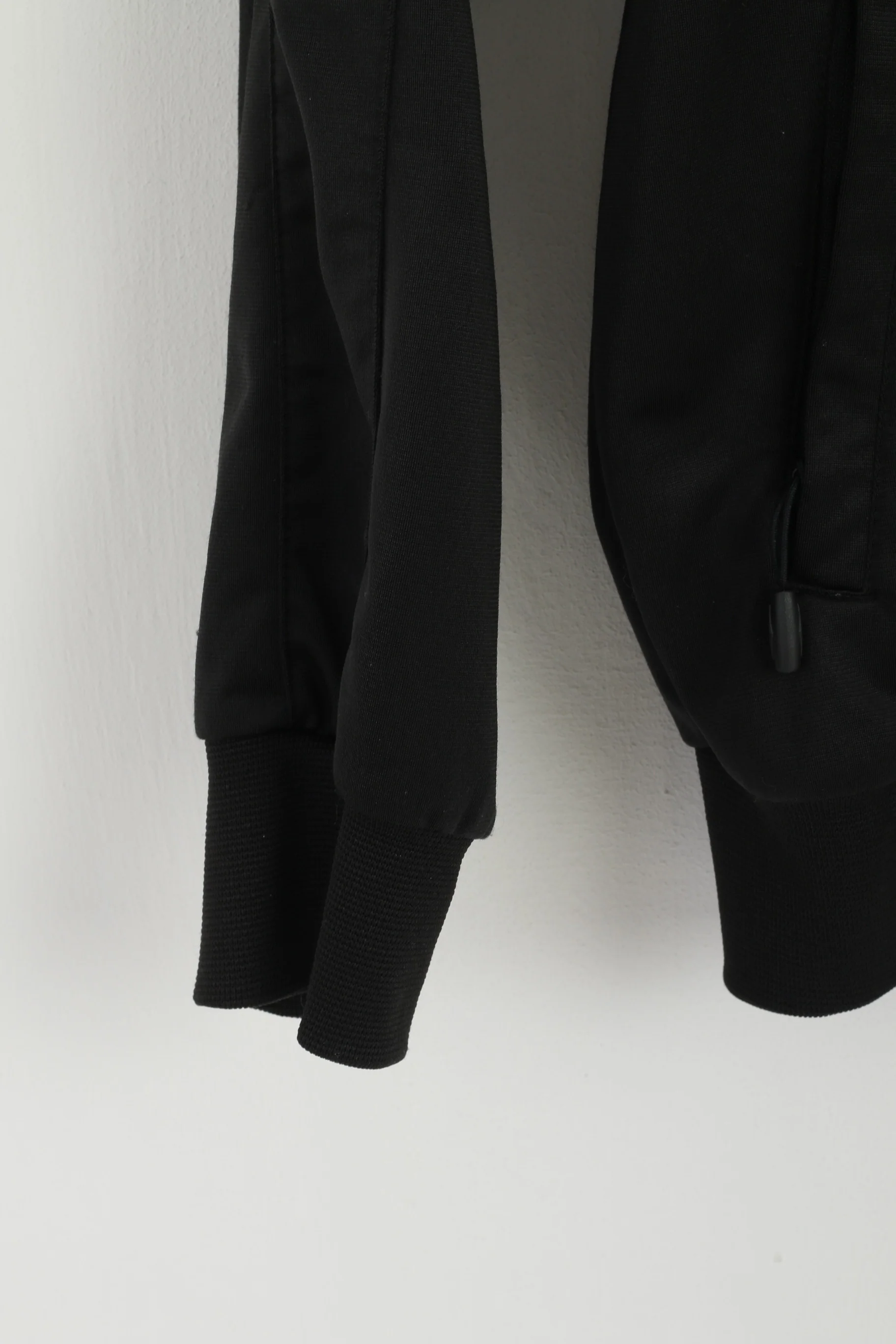 Umbro Mens S Sweatshirt Black IL Vega Football Full Zipper Sabina Track Top - Image 3