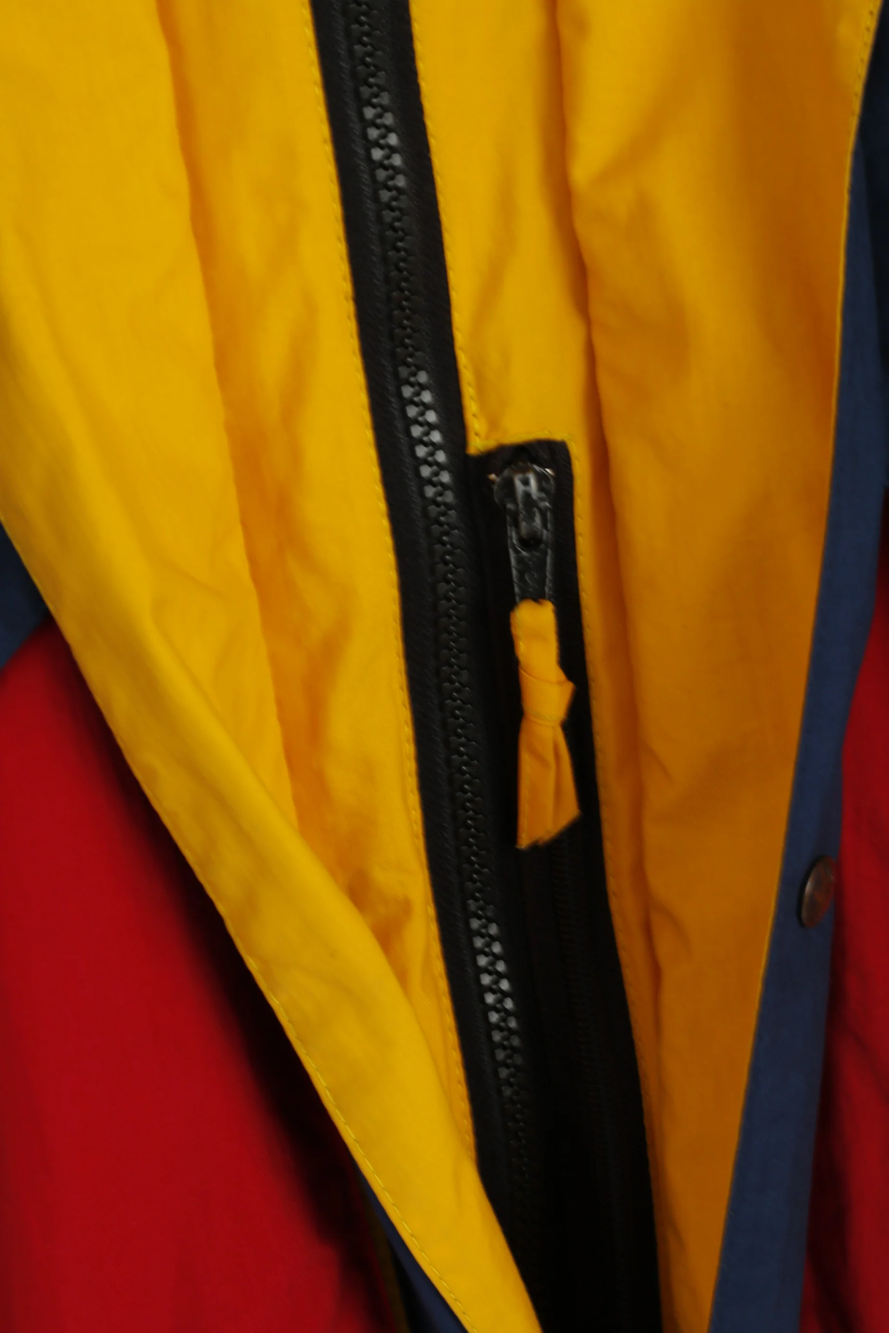 Aquatex Men L Jacket Navy Waterproof Breathable Hidden Hood Milo Extreme Top - Image 5
