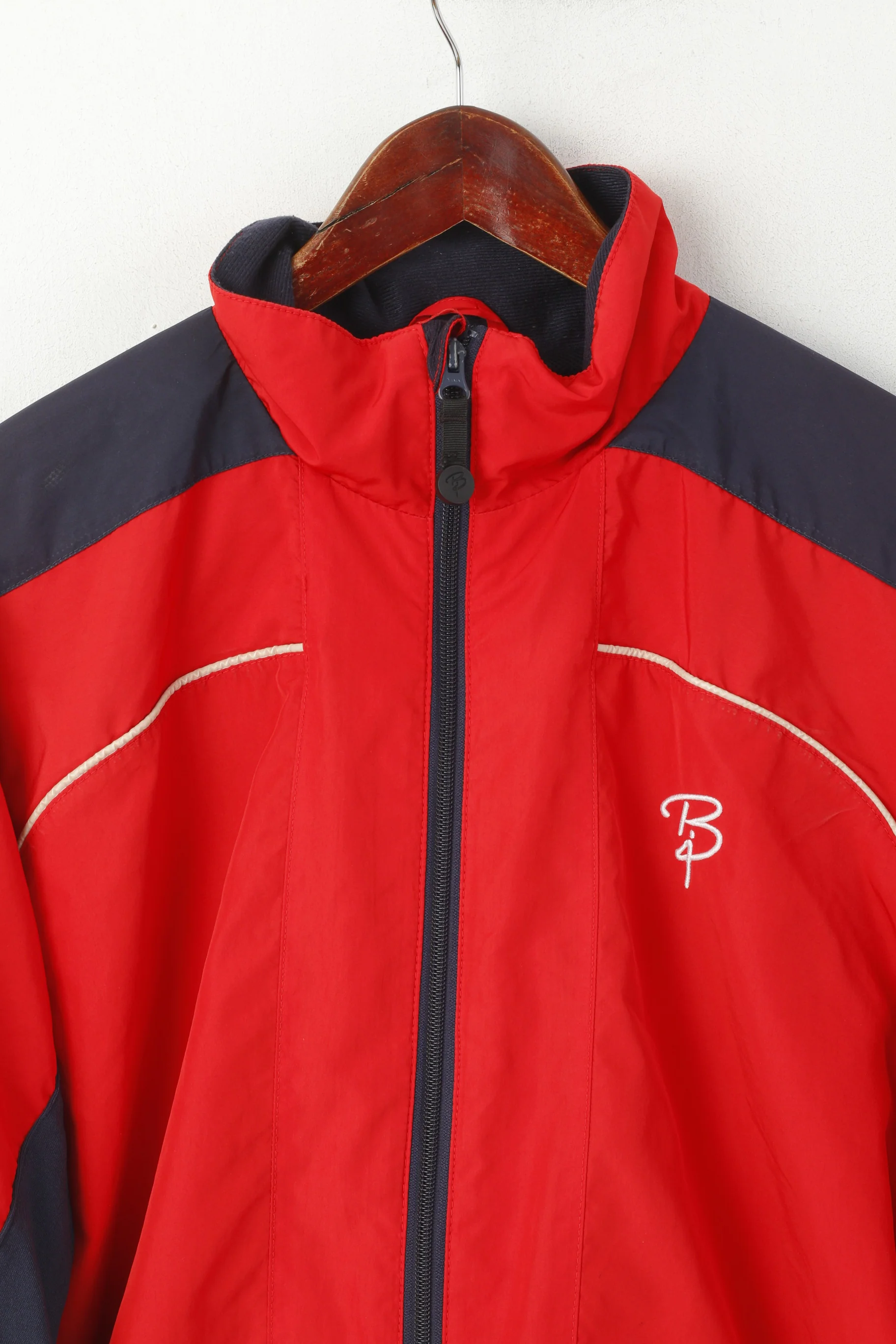 Odlo Bjorn Daehlie Men XL Jacket Red Activewear Full Zip Technical Wear Sport Top - Image 2