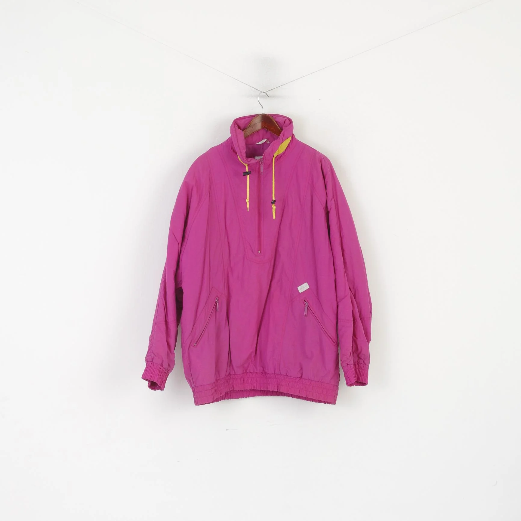 Etirel Le Style Women XL Bomber Jacket Purple Vintage Outdoor Nylon Waterproof Top - Image 2
