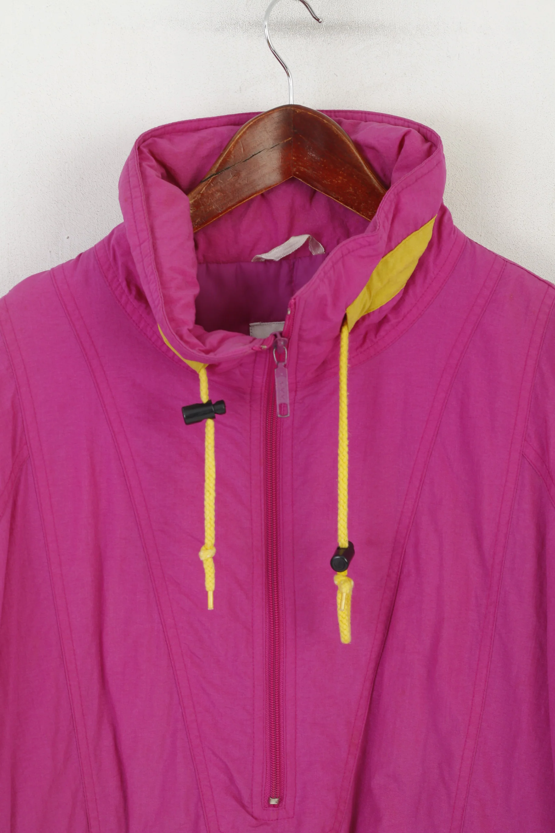 Etirel Le Style Women XL Bomber Jacket Purple Vintage Outdoor Nylon Waterproof Top - Image 3