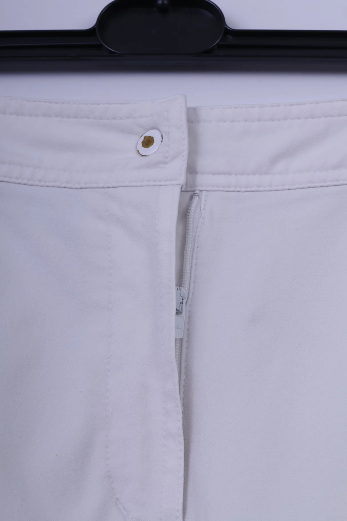 Adidas Womens 18 44 Trousers White Clima 365 Nylon Elastane Blend Sport Pants - Image 3