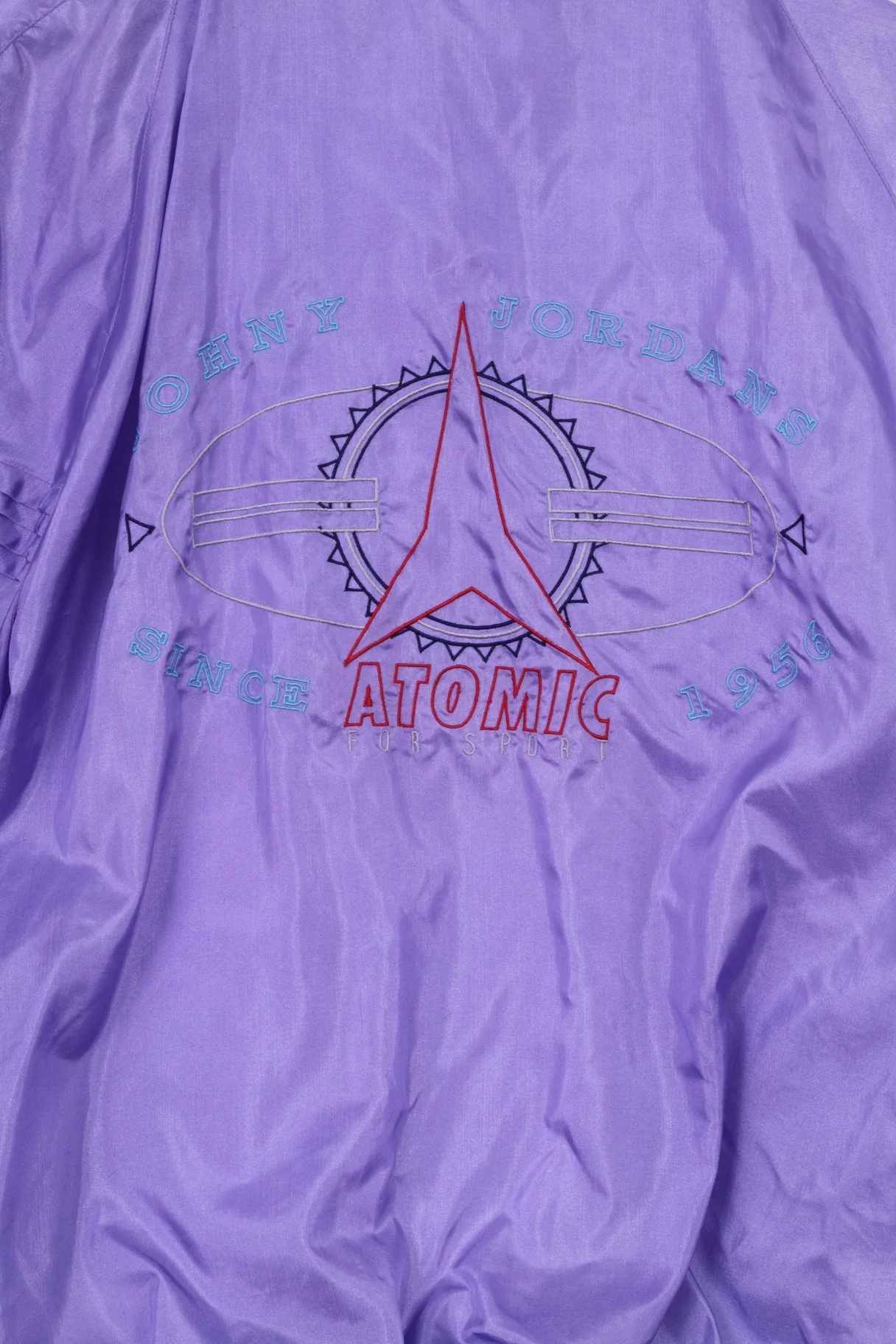 Johny Jordans Womens S Tracksuit Vintahe Purple Shiny Retro Nylon Sportswear Set - Image 5