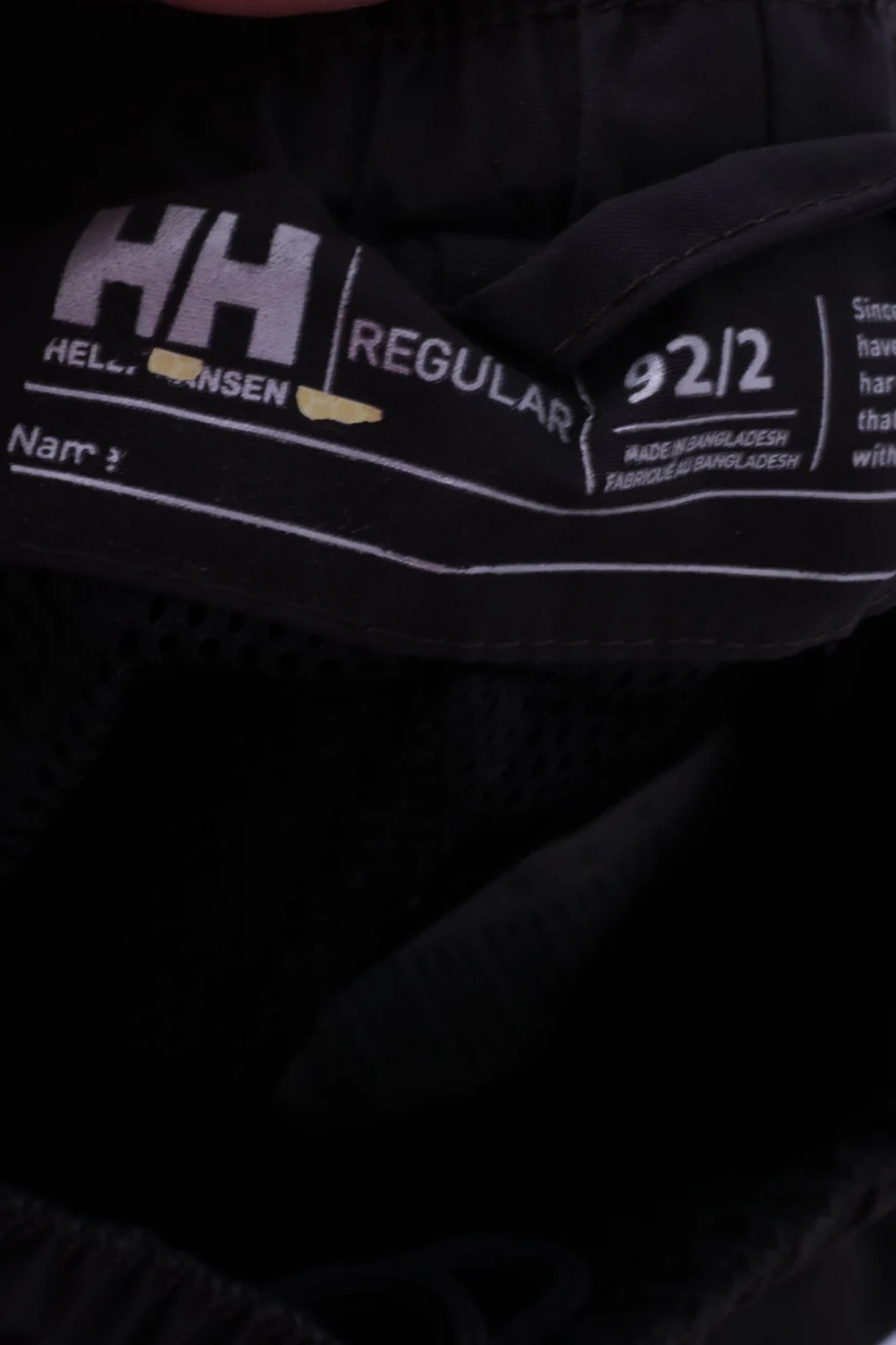 Helly Hansen Boys 92 2 Age Trousers Black Nylon Waterproof Performance Pants - Image 5