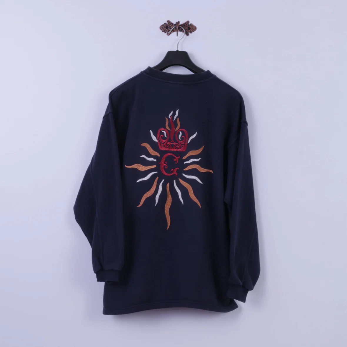 Chiemsee Mens XL Sweatshirt Navy Cotton Windsurfing Active Wear Classic Top - Image 7