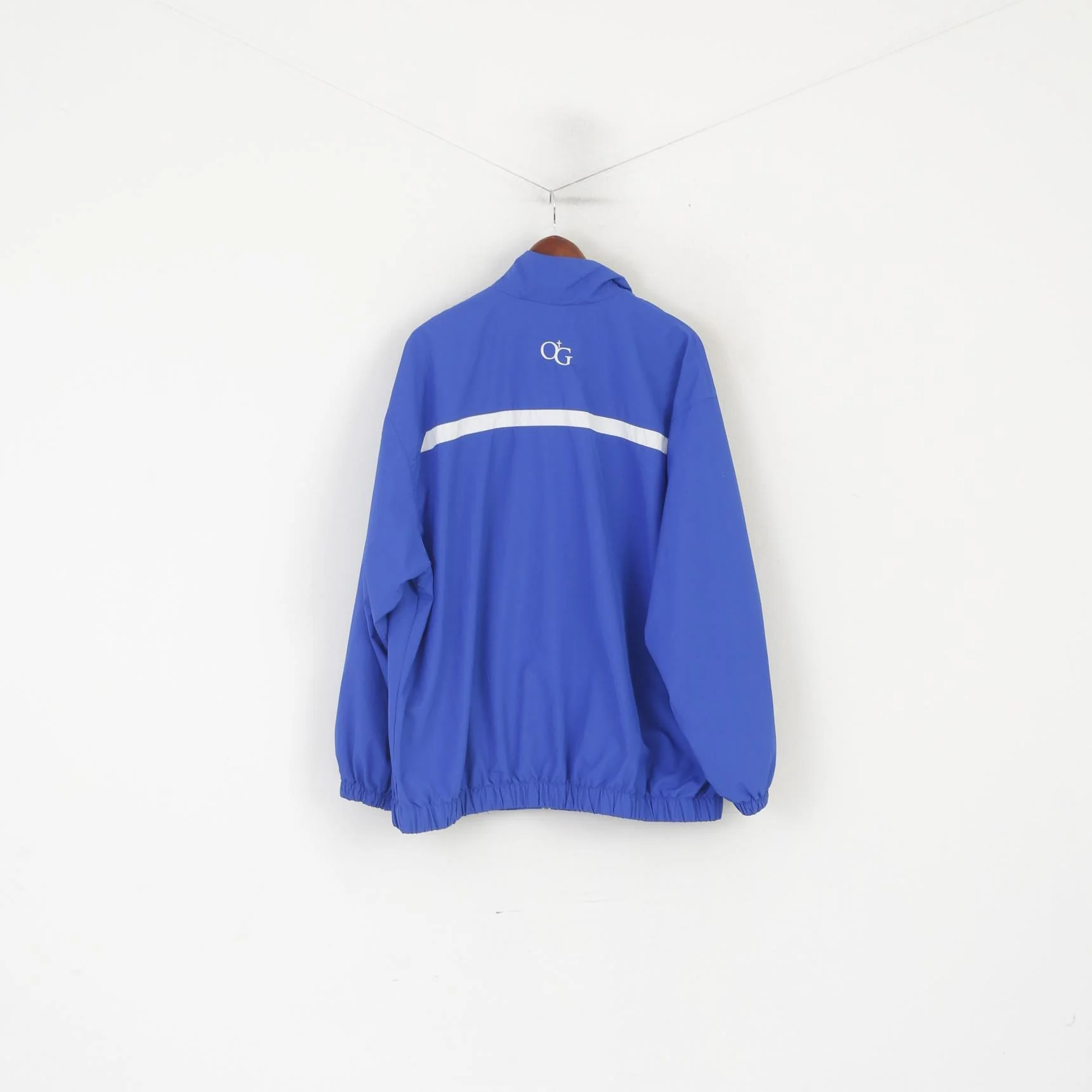 Nike Team Men XL Jacket Blue O'Gorman High School Baseball Zip Up Sport Top - Image 7