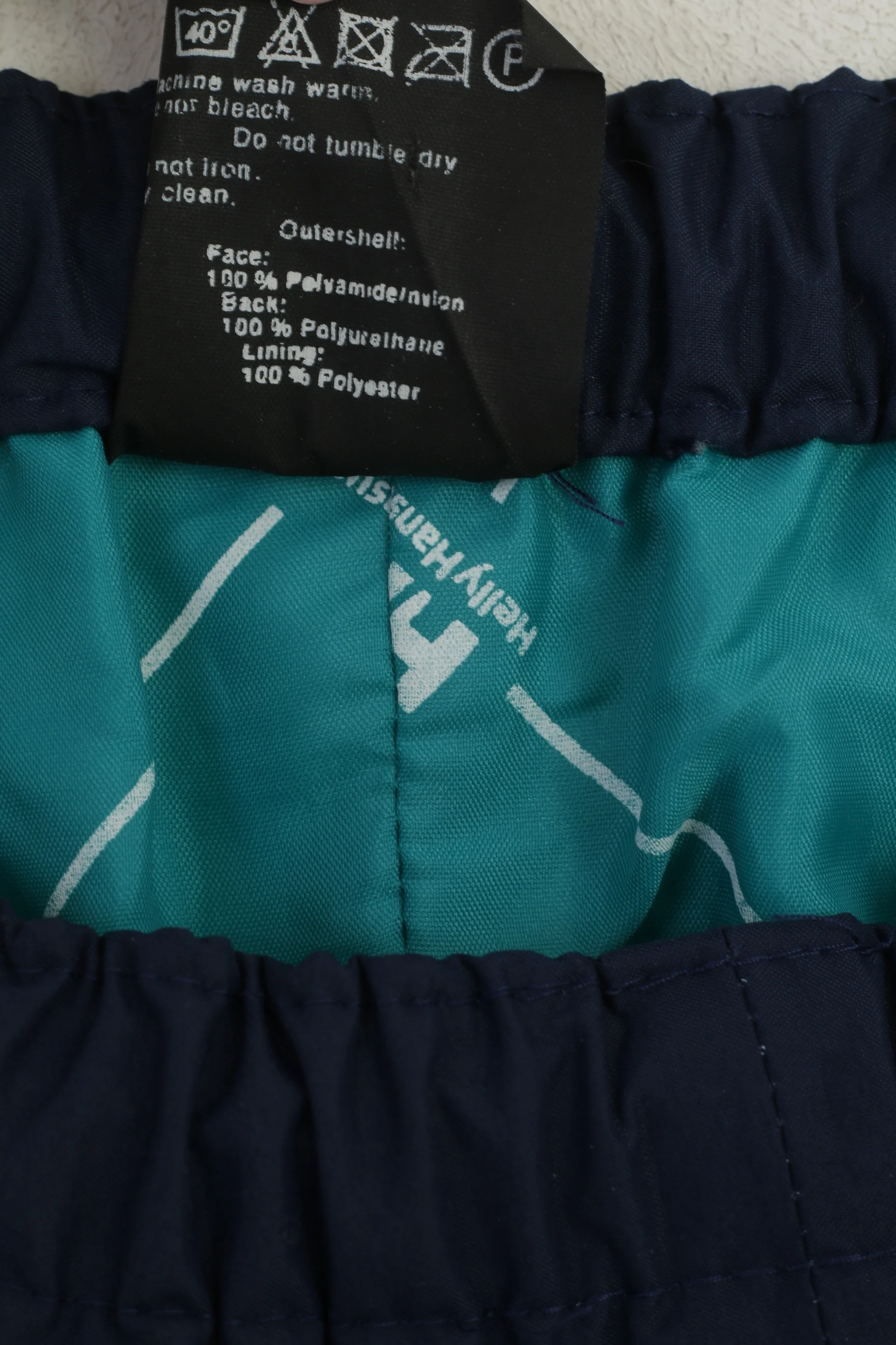 Helly Hansen Men XL 58-60 Trousers Navy Nylon Waterproof Performance Exercise Pants - Image 6