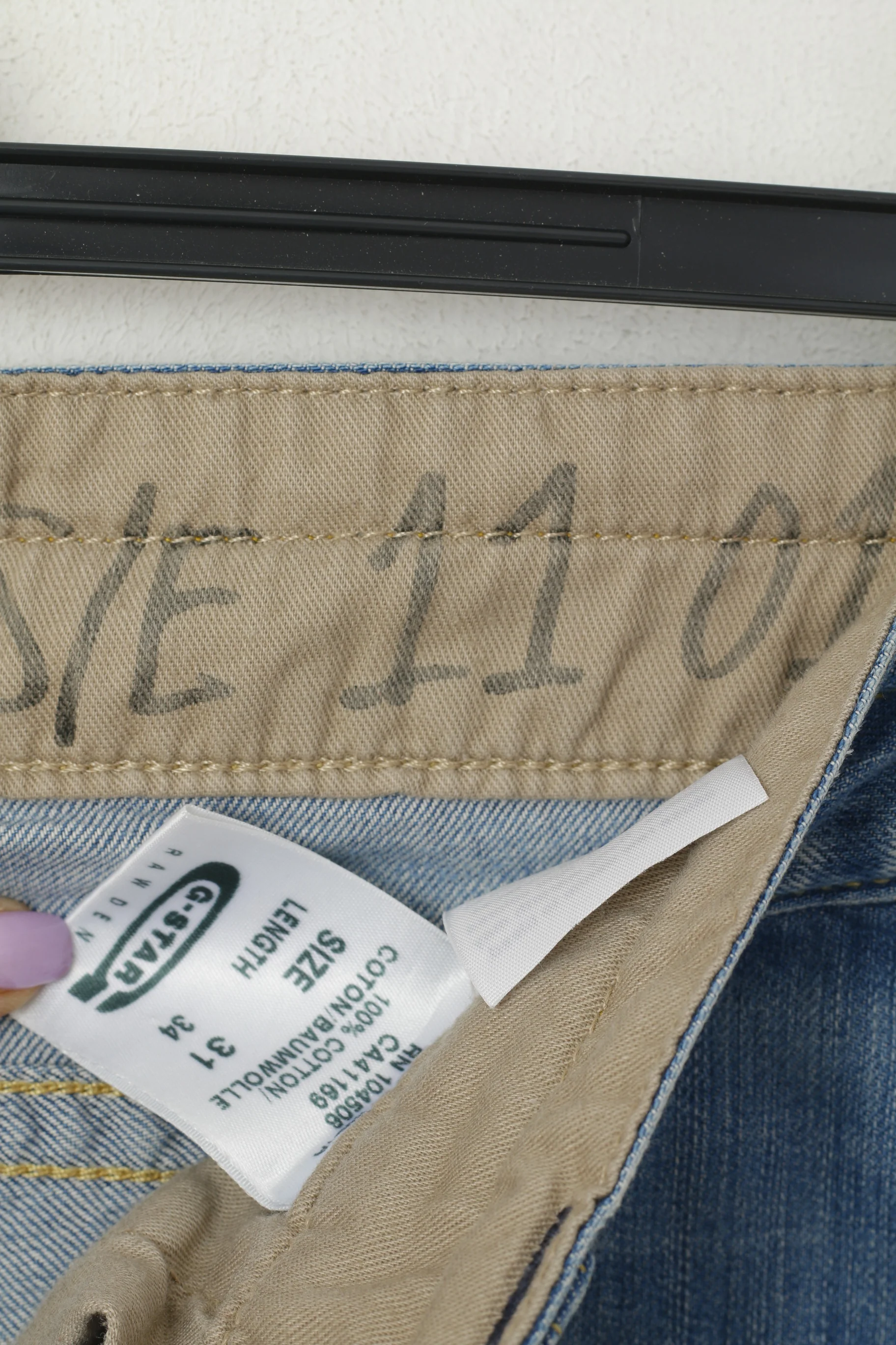 G-STAR RAW Men W 31 L 34 Trousers Denim Blue Jeans Cotton Postal Pant Loose - Image 3