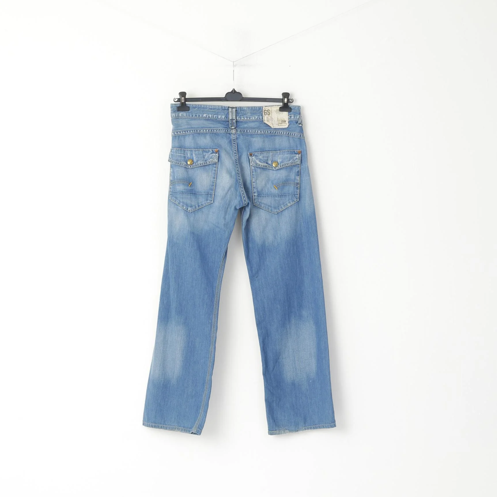 G-STAR RAW Men W 31 L 34 Trousers Denim Blue Jeans Cotton Postal Pant Loose - Image 6