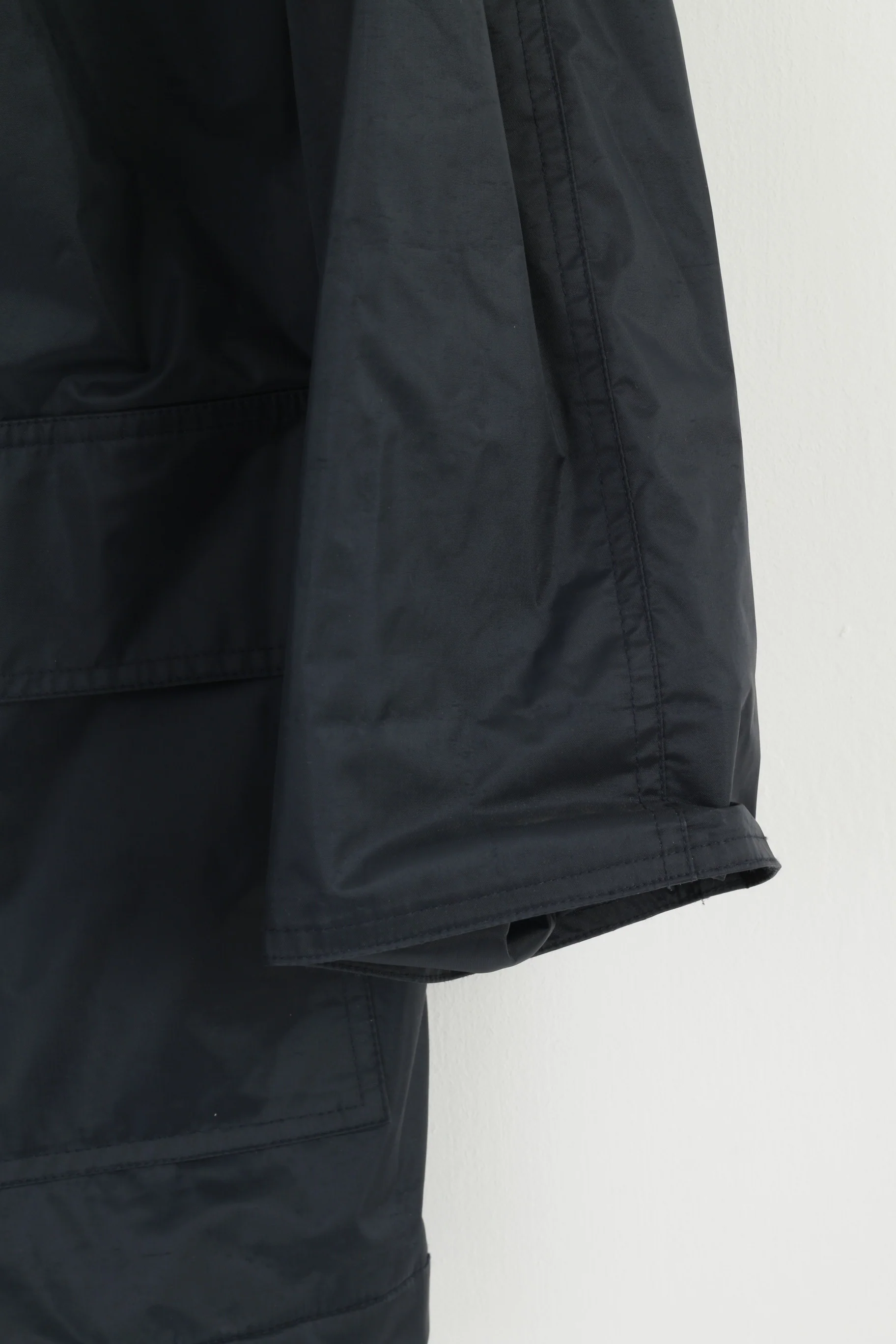 Gina Benotti Sport Women L Jacket Navy Blue Nylon Full Zipper Waterproof Top - Image 3