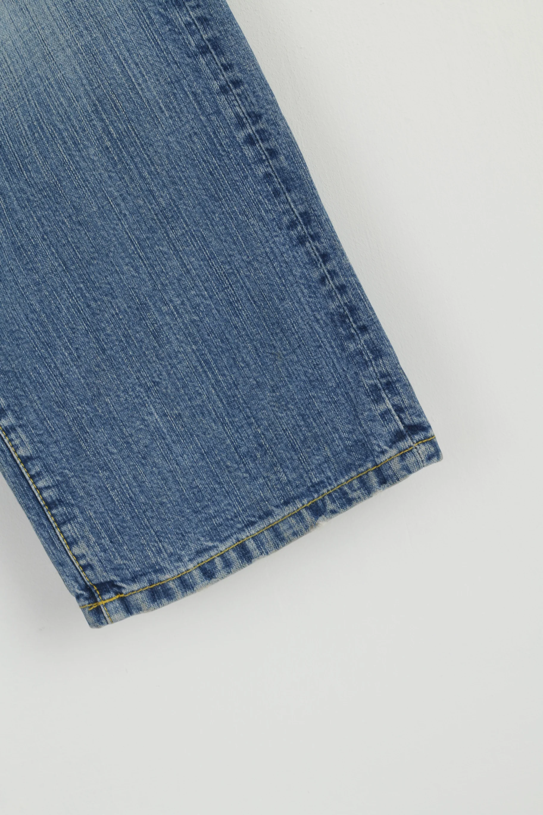 Duck And Cover Men W 32 L 30 Trousers Blue Cotton Jeans Denim Straight Leg pants - Image 3