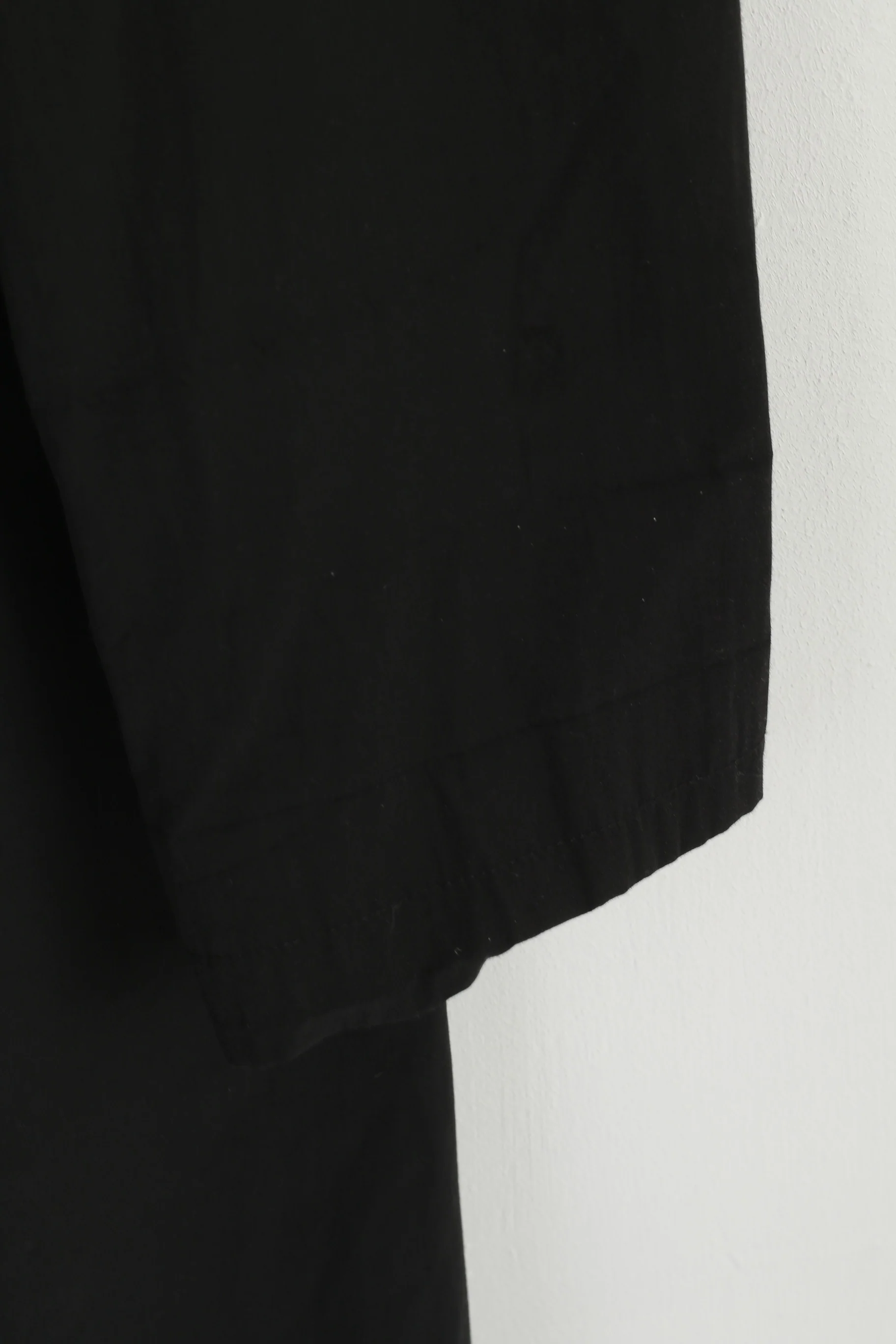 Spirit Young Women L Coat Black Cotton Lightweight Double Breasted Detailed Buttons Top - Image 3