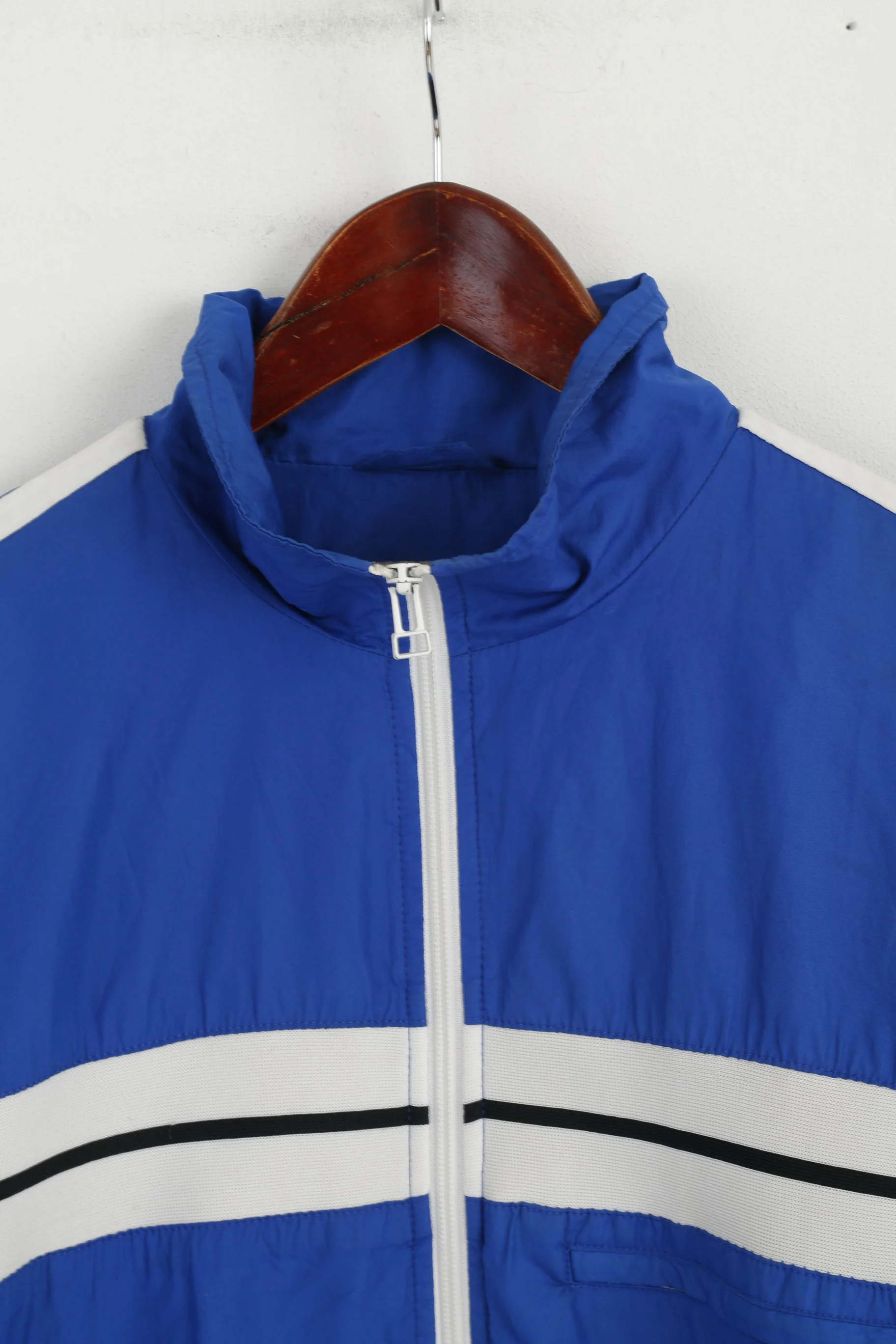 Nike Youth 18-20 Age Jacket Blue Sport Training Full Zipper Activewear Top - Image 2