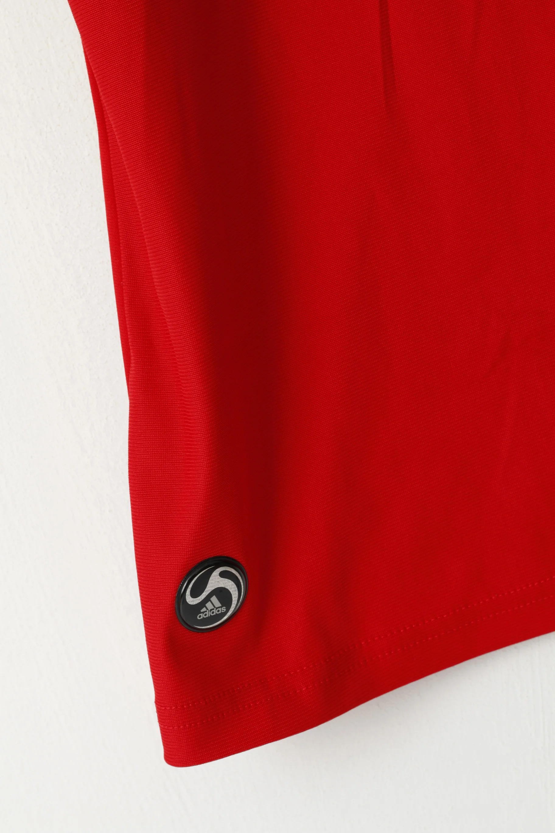 Adidas Men XL Shirt Red Deutscher Fussball Bund Football Vintage Jersey Top - Image 3