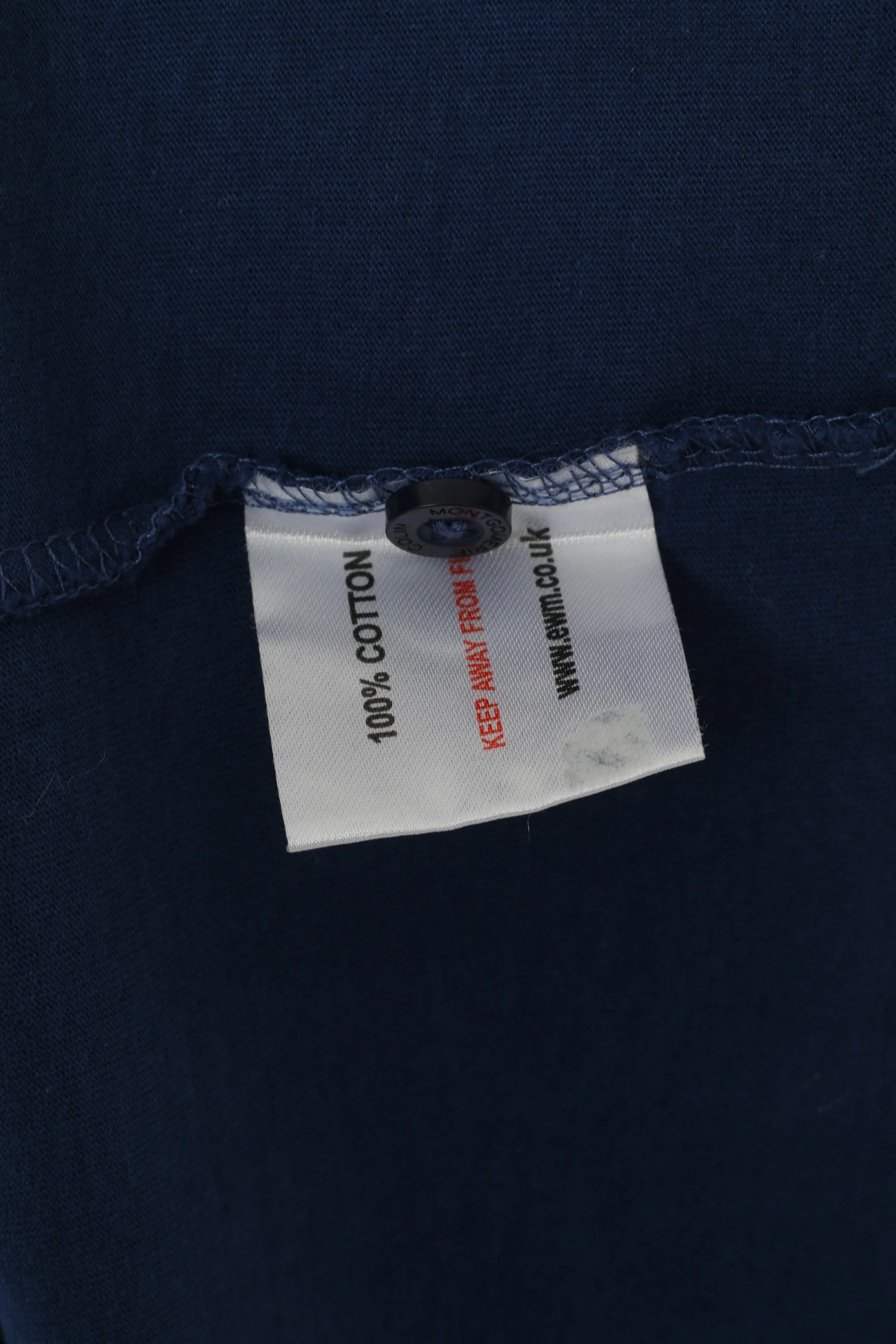 Colin Montgomerie Men XL Polo Shirt Navy Cotton Stretch Long Sleeve Golf Top - Image 5
