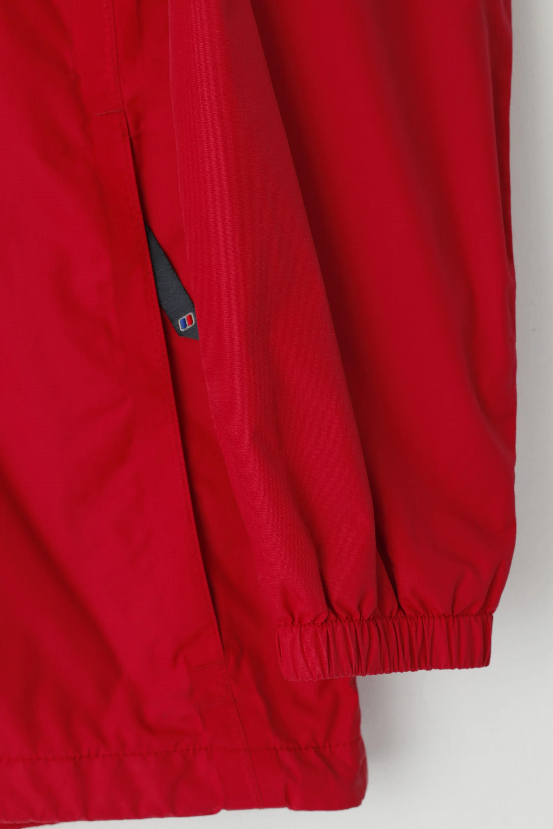 Berghaus Girls 13 Age 158-161 Jacket Red Hood Nylon Waterproof Outdoor Top - Image 3