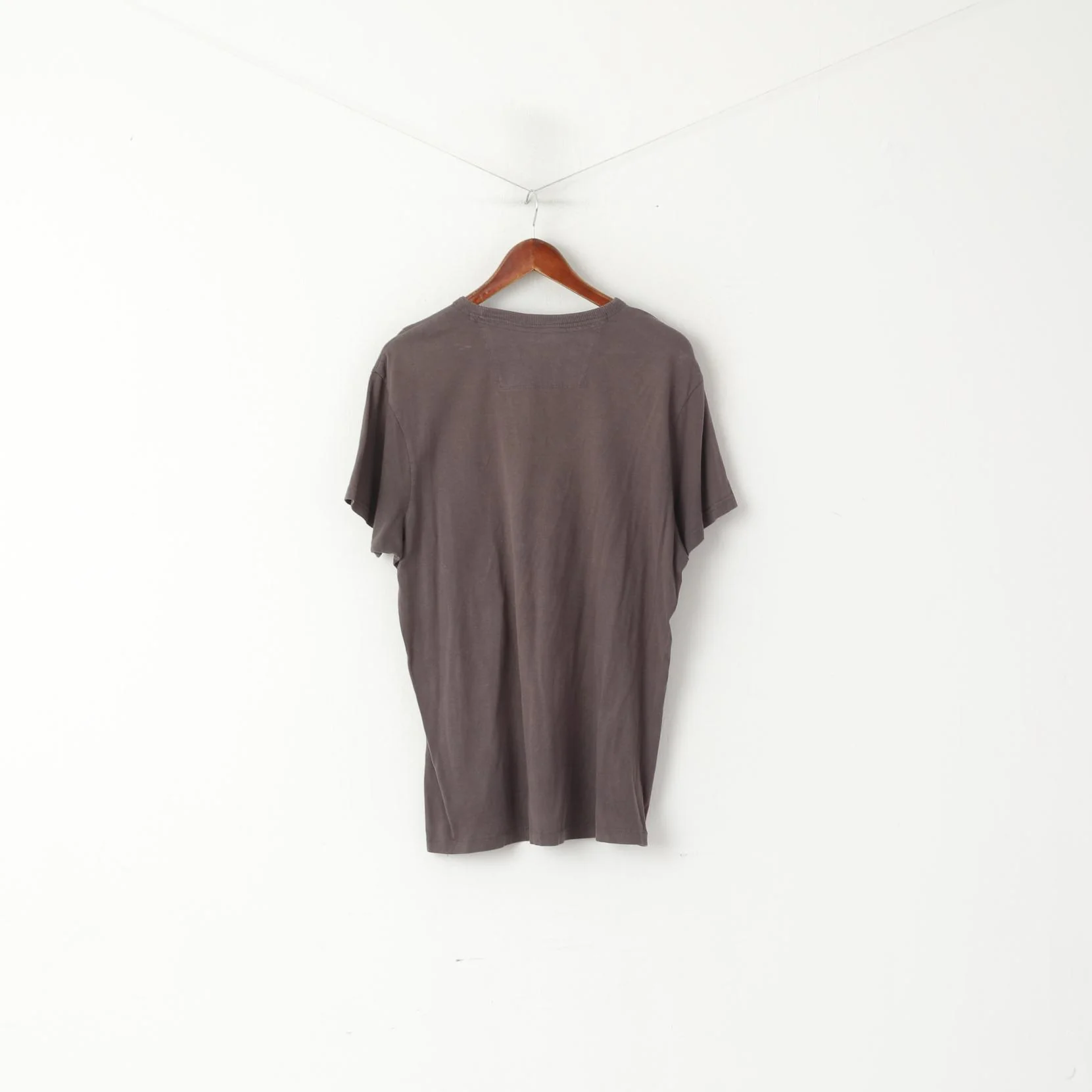 Ben Sherman Men XL T- Shirt Grey Cotton Graphic Rock'n Roll City Top - Image 4