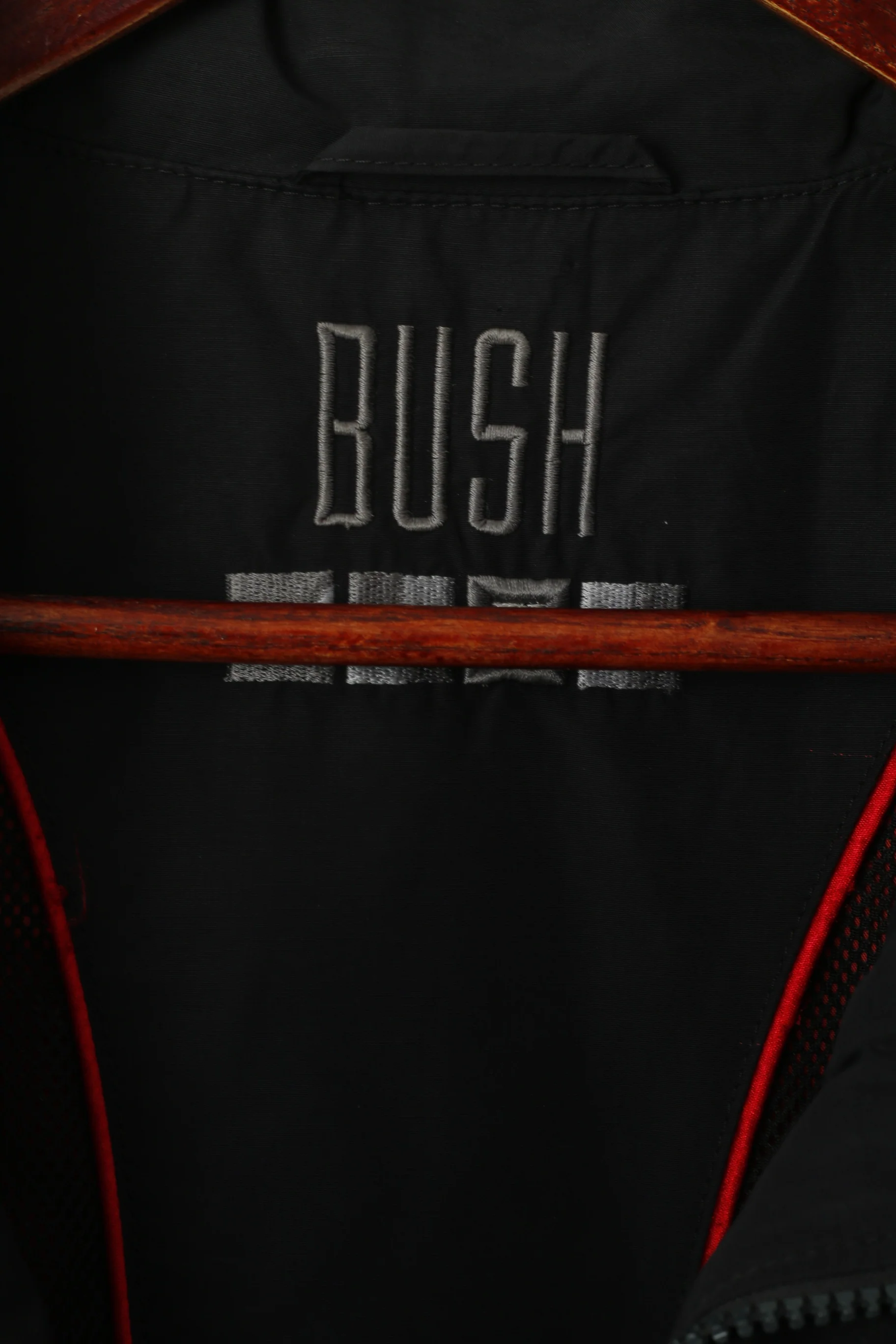 Bush Men 46 XL Jacket Black Sympatex Technlogy Allweather Classic Full Zipper Top - Image 5