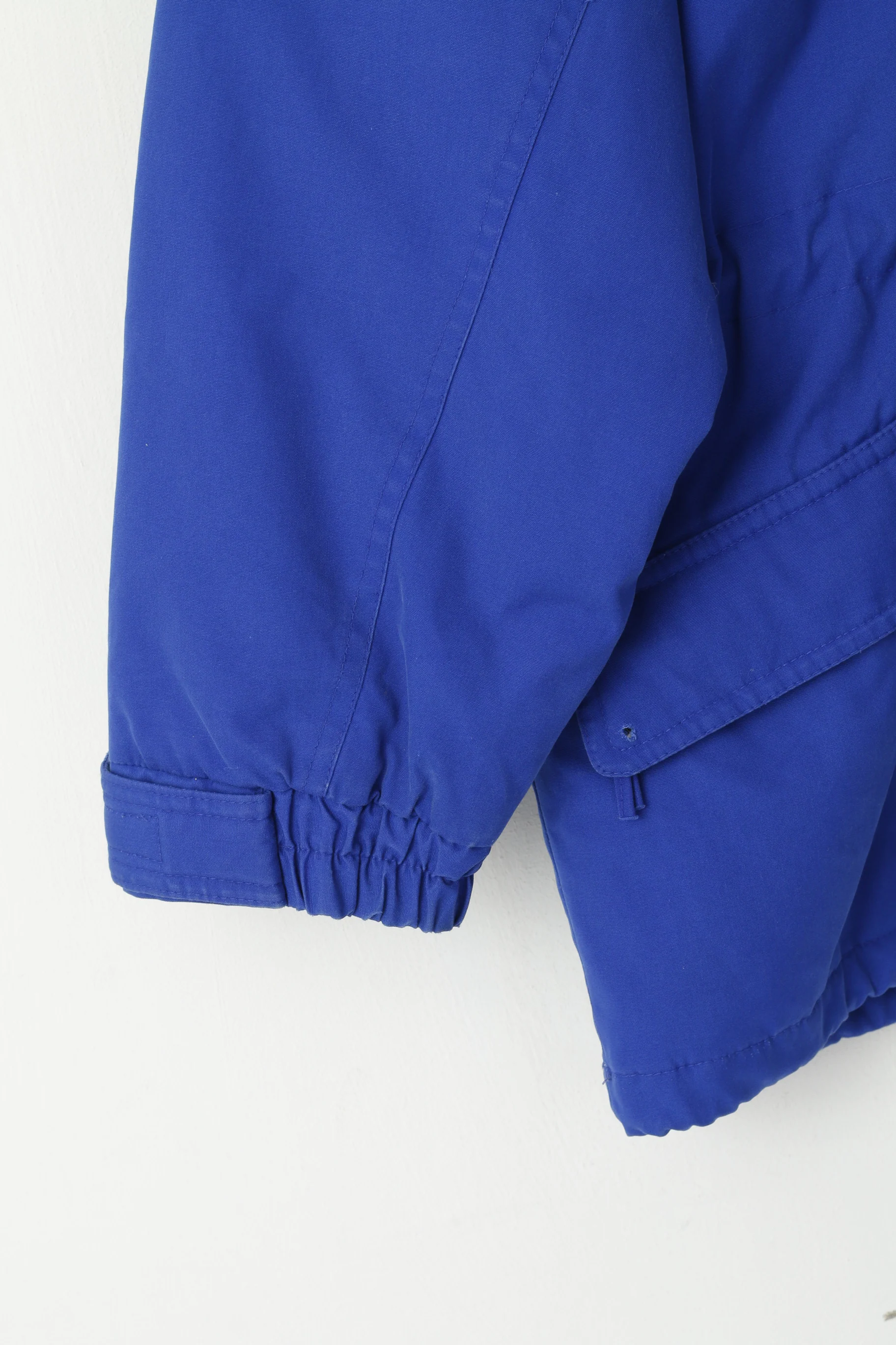Etirel Le Style Sportif Men M Jacket Blue Cotton Padded Vintage Outdoor Parka - Image 3