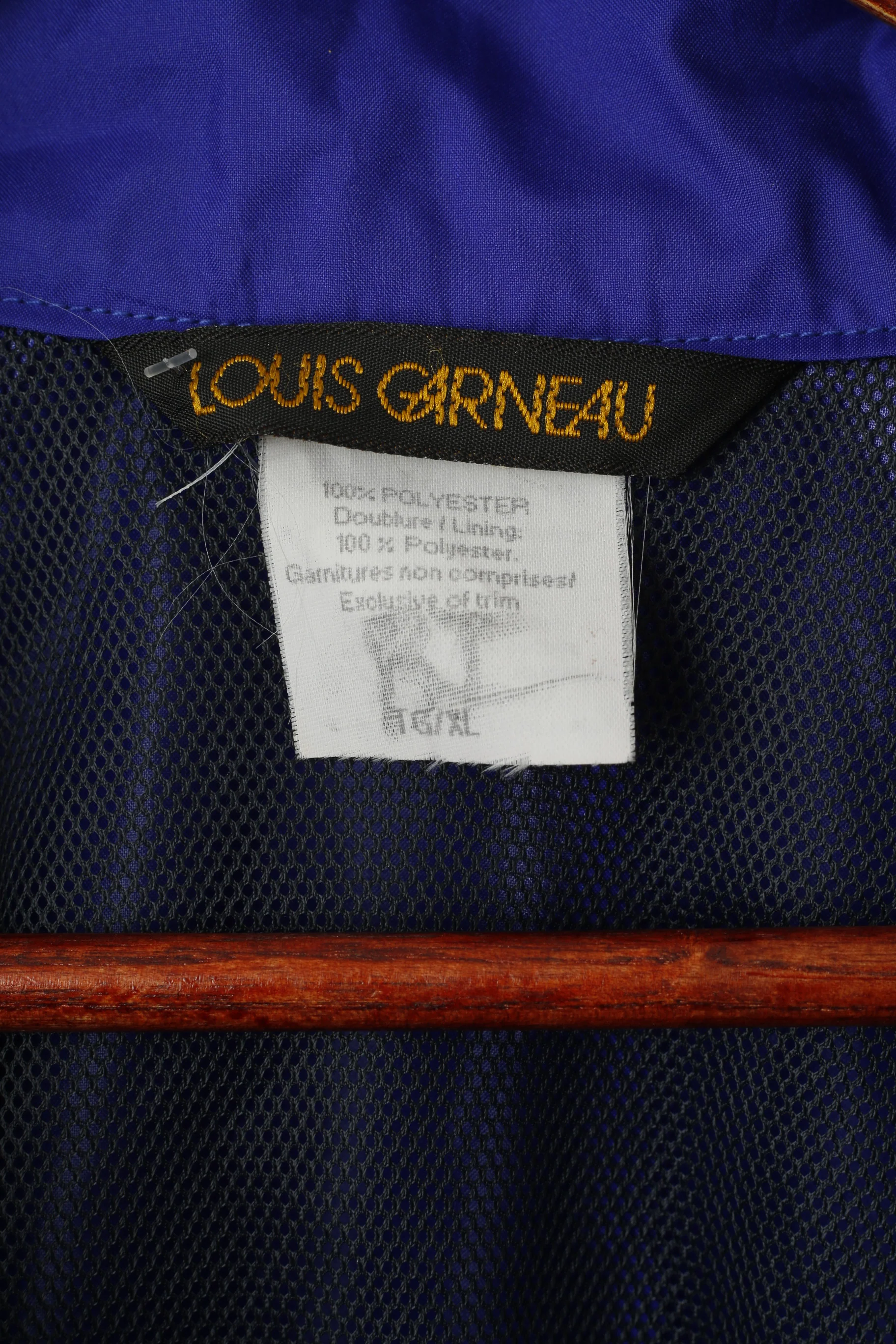 Louis Garneau Men XL Jacket Bike Purple Lightweight Zip Up Cycling Activewear Top - Image 5