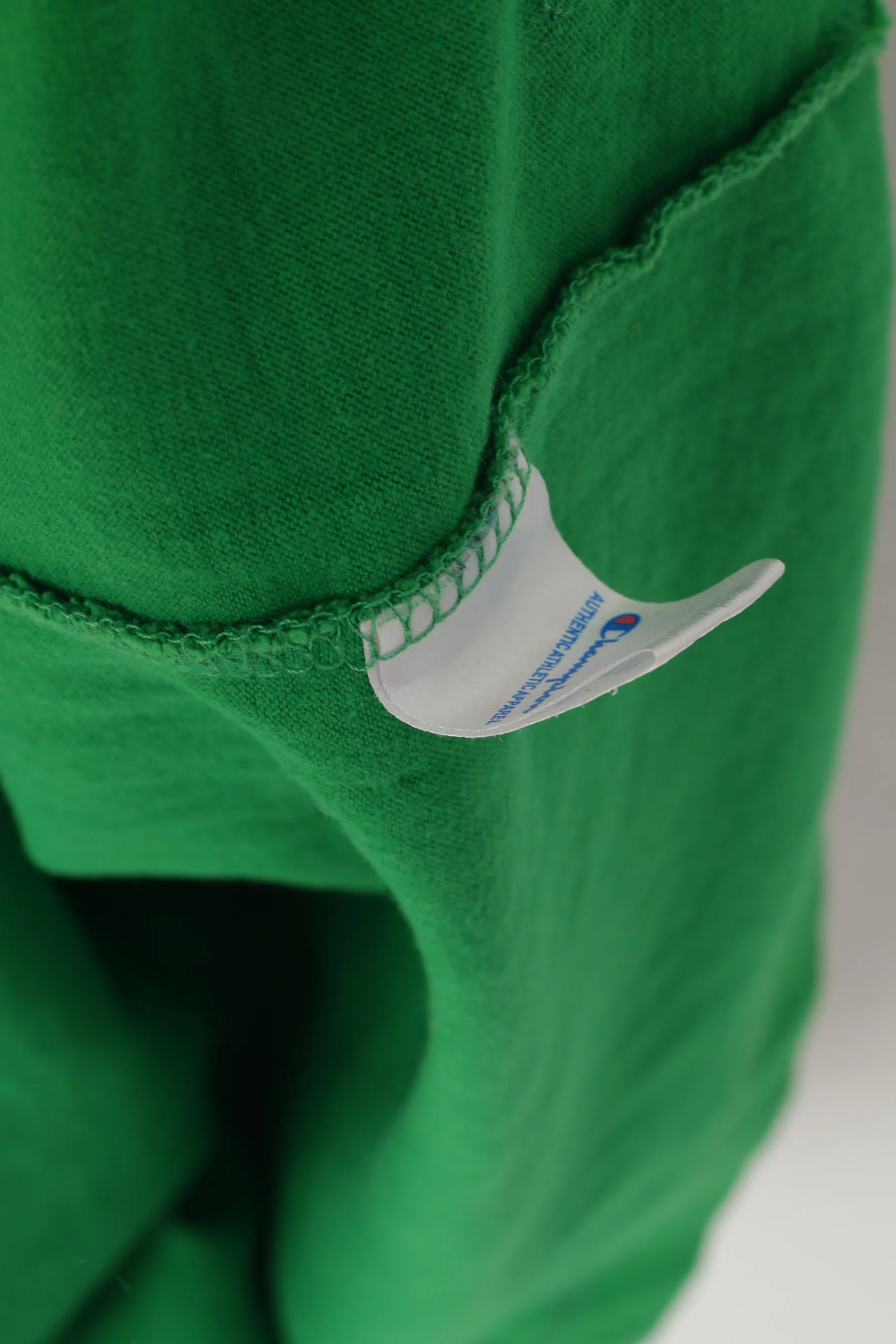 Champion Men L T- Shirt Green Cotton Graphic Crew Neck Rochester N.Y. Top - Image 5