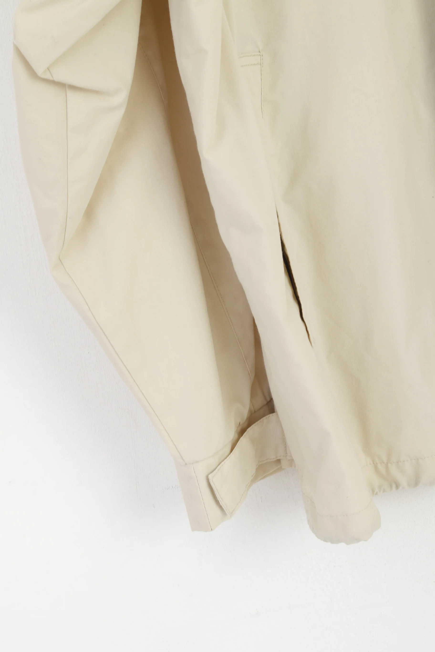 Le Frog Casual Men XXL Jacket Beige Lightweight Harrington Full Zip Classic Top - Image 3