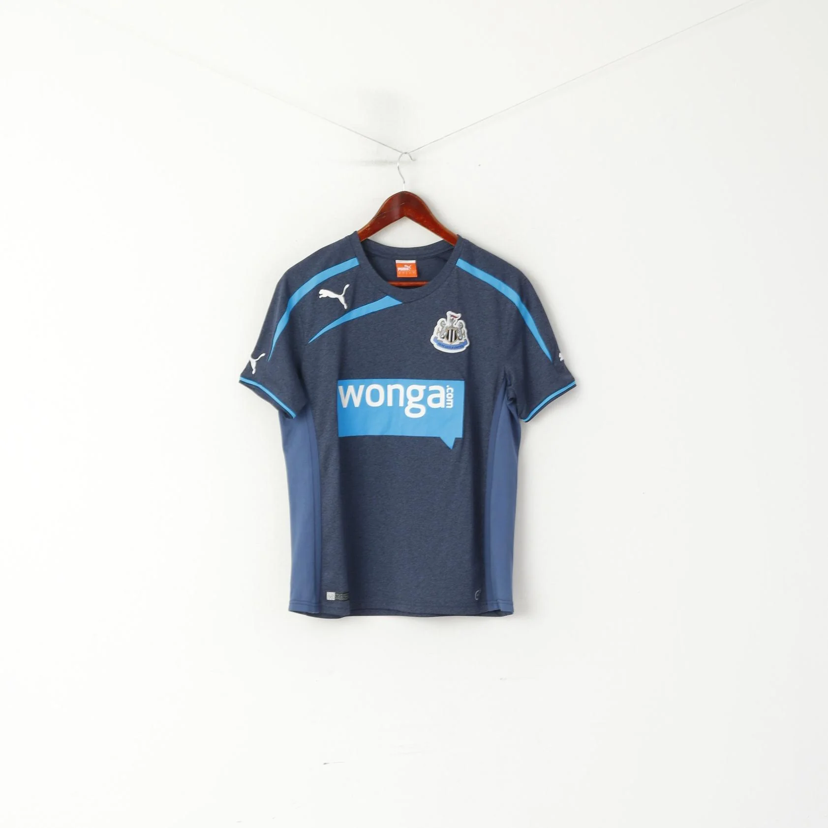 Puma Newcastle United Men S Shirt Navy Football NUFC Jersey Sportwear Top