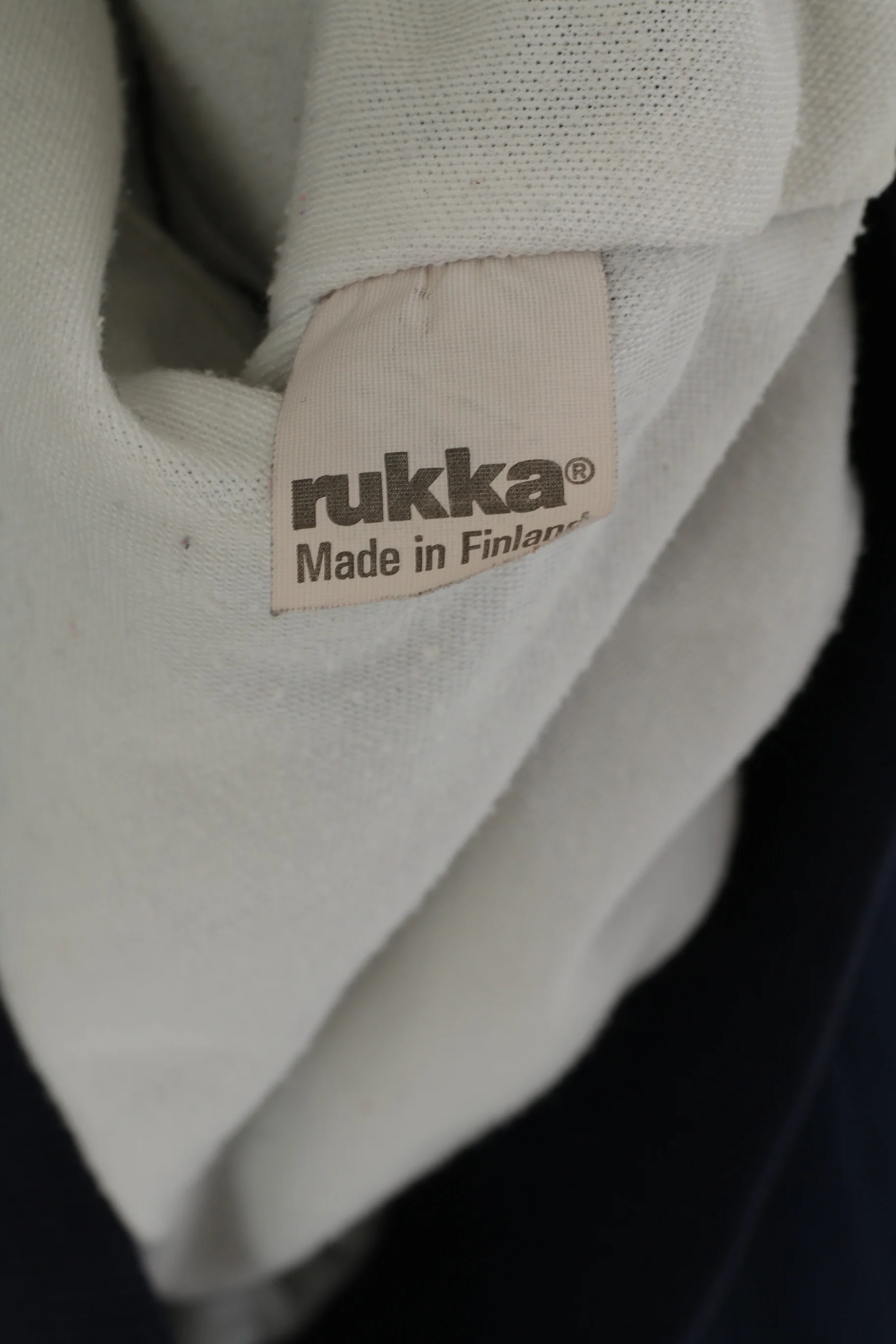 Rukka Men M Pullover Jacket Navy Vintage V Neck Finland Sportswear Outdoor Top - Image 5