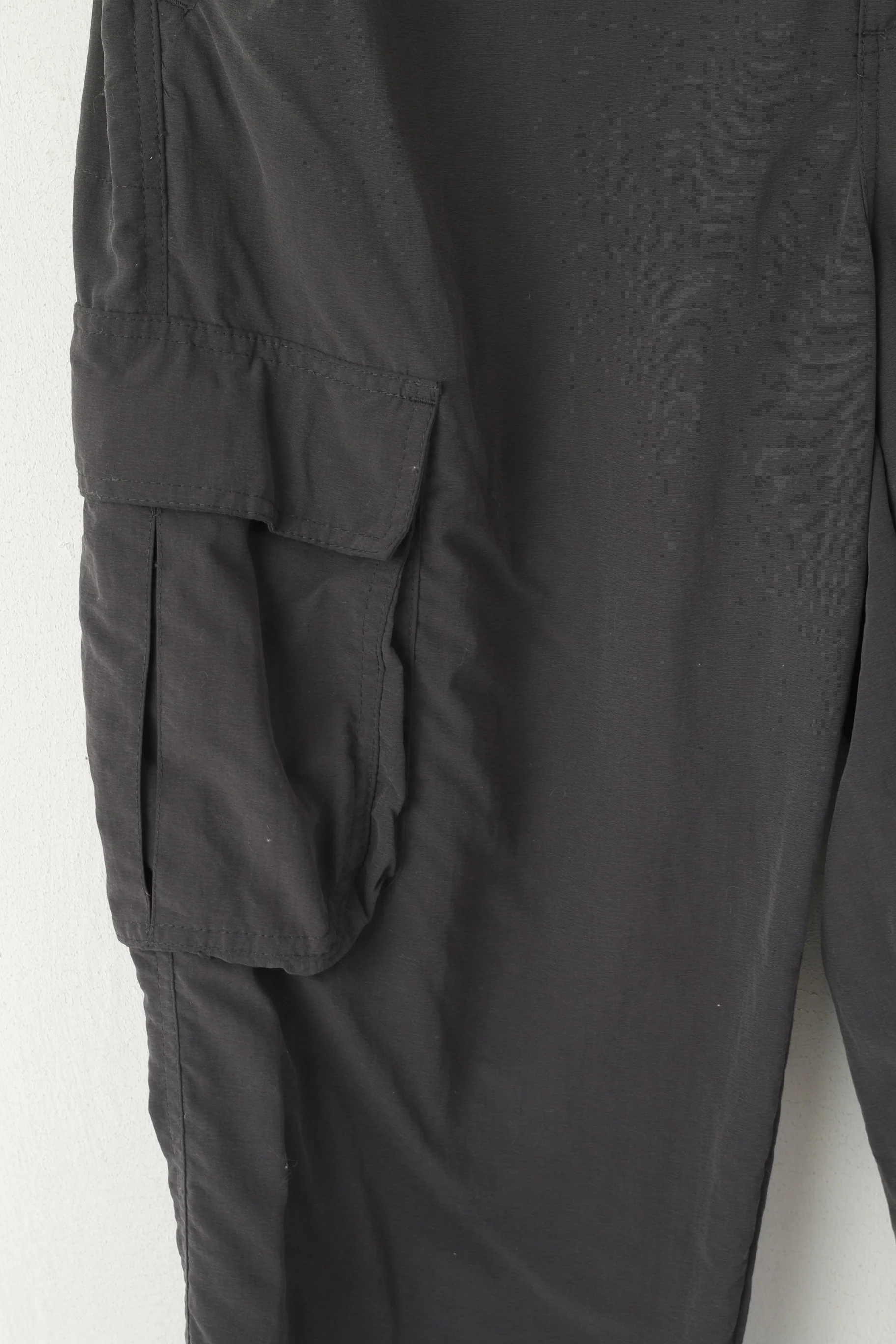 Karrimor Men L Trousers Grey Outdoor Nylon Waterproof Combat Pants - Image 2