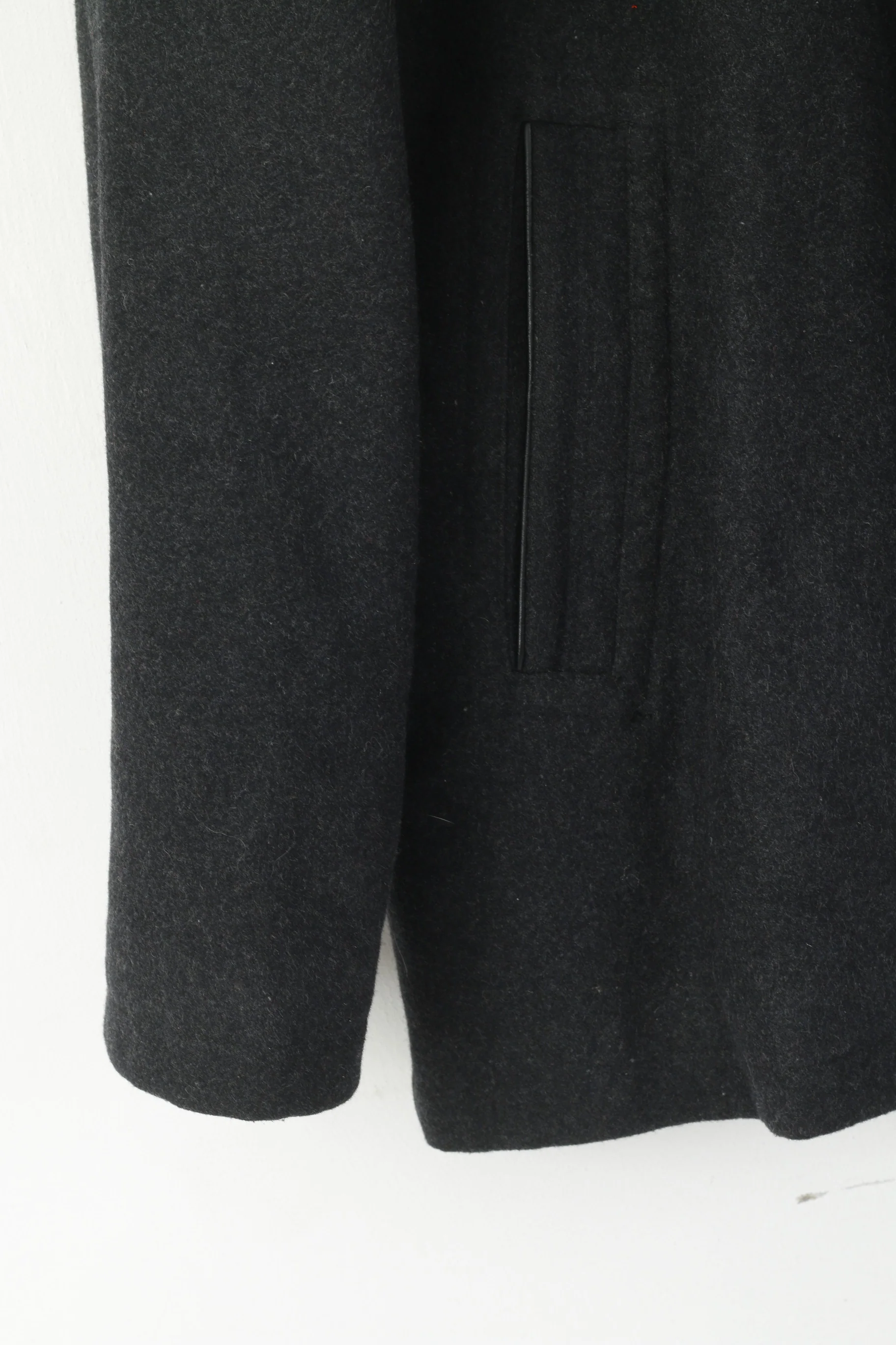 Canson Of Denmark Men 58 XXL Jacket Charcoal Grey Classic Single Breasted Coat - Image 3