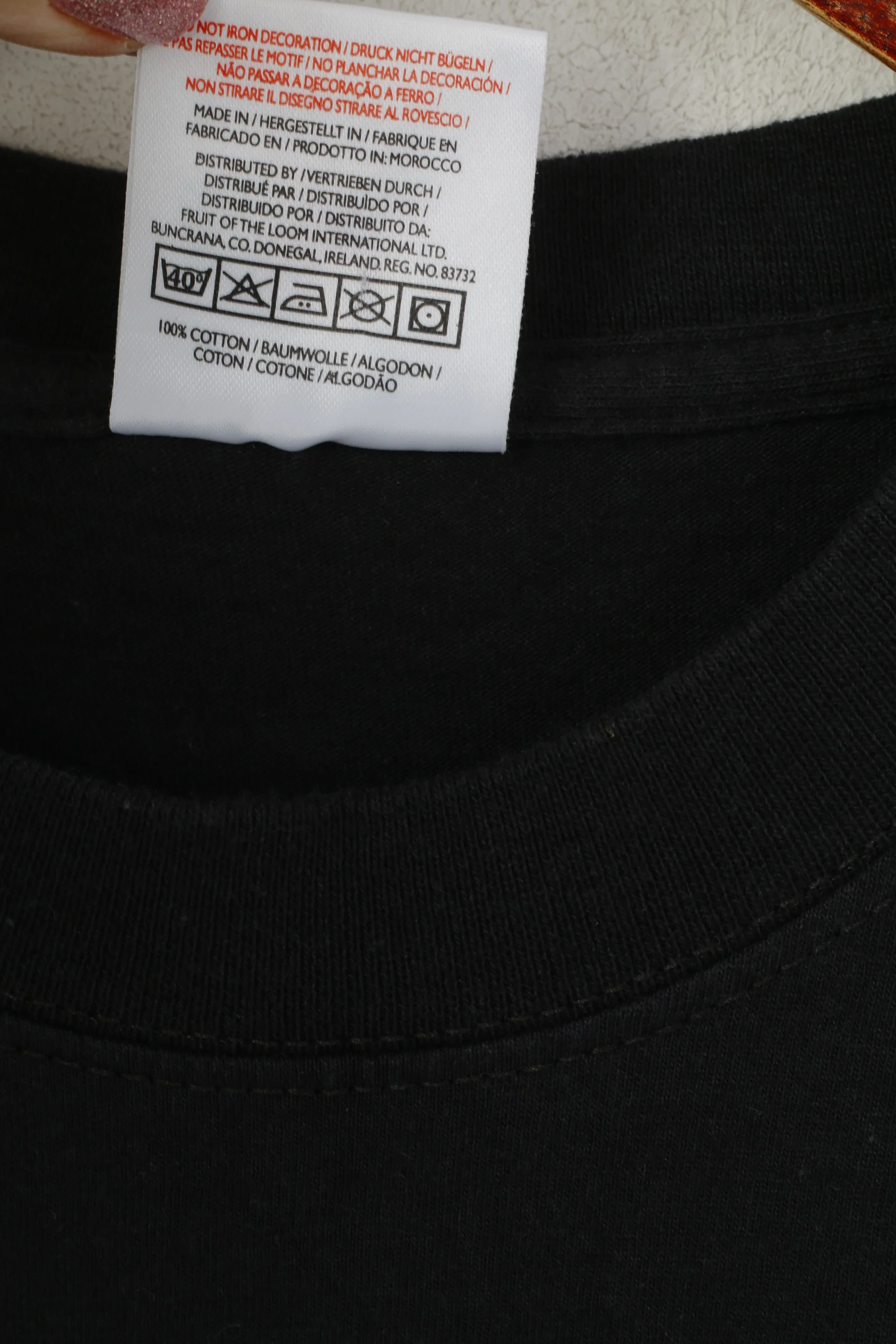 Fruit Of the Loom Women S T- Shirt Black Justifield Tour 03-04 Justin Timberlake Top - Image 4