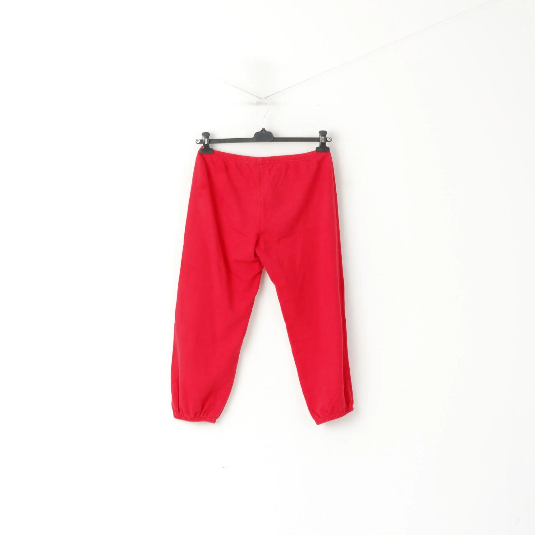 Levi's Women M Capri Pants Red Cotton Sportswear Gym Training Trousers - Image 6