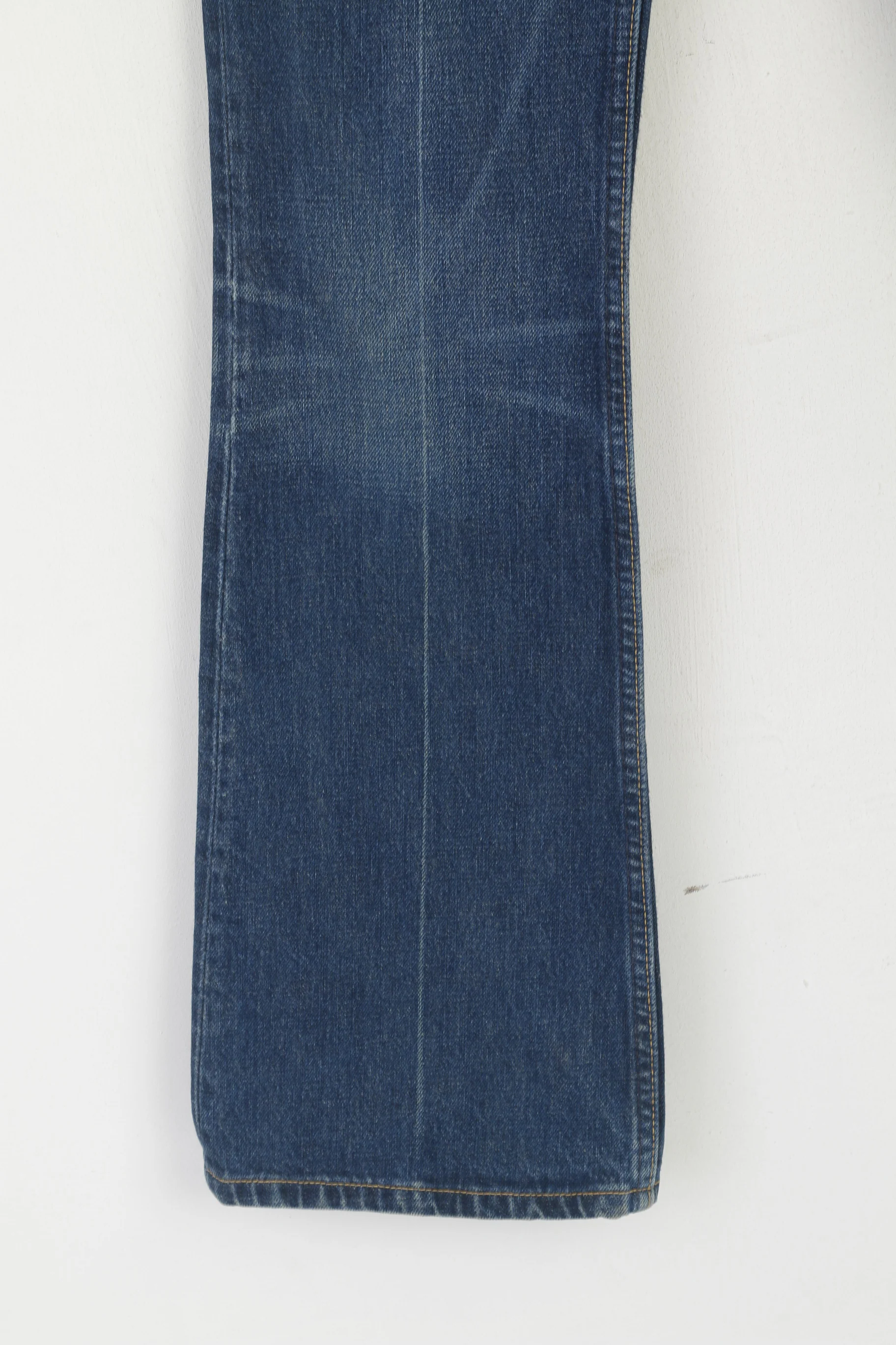 Levi's Women 27 Jeans Trousers Navy Denim Cotton 525 Bootcut Vintage Pants - Image 2