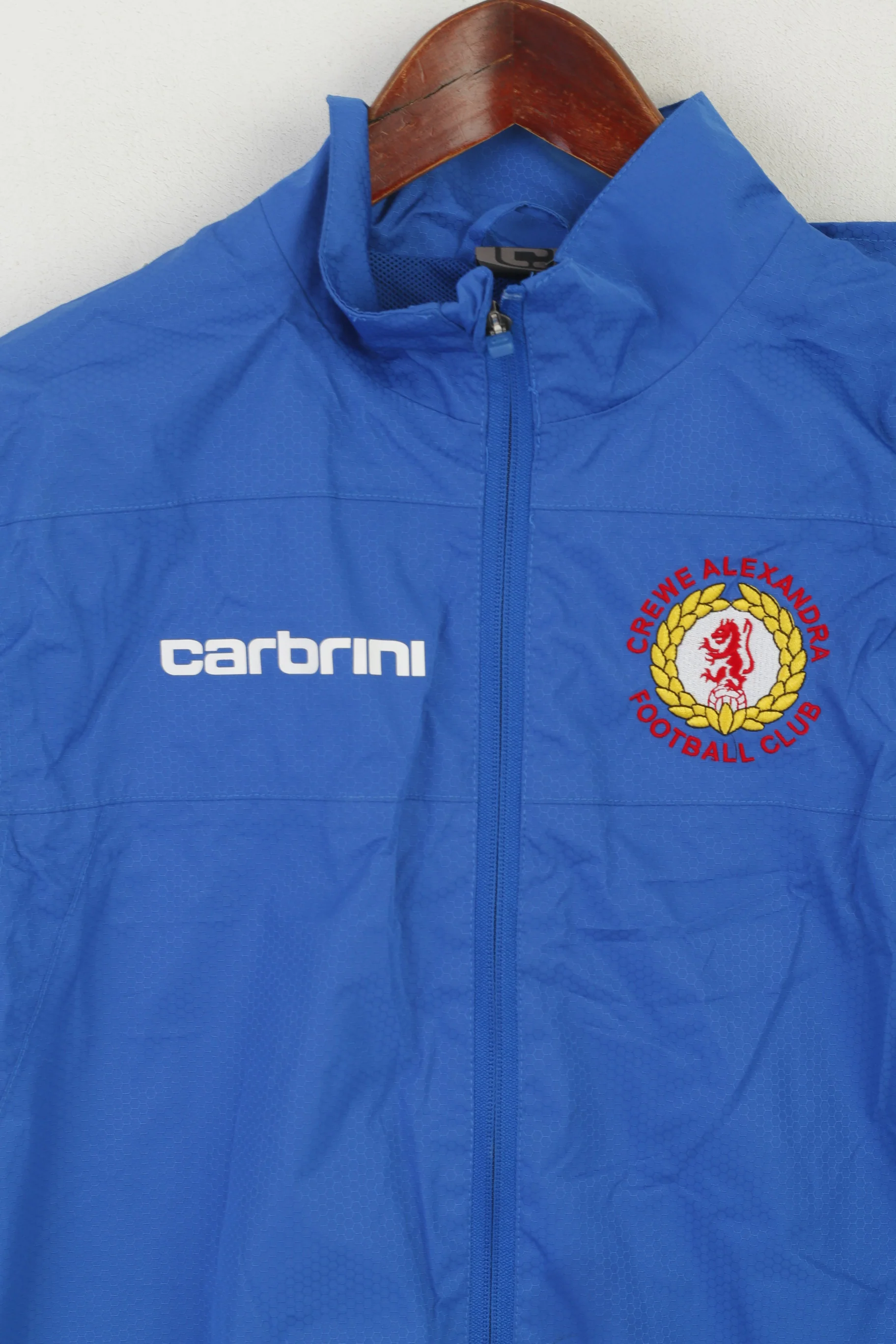 Carbrini Boys LB 10 Age Jacket Blue Crewe Alexandra Boys Football Club Sportswear Top - Image 2