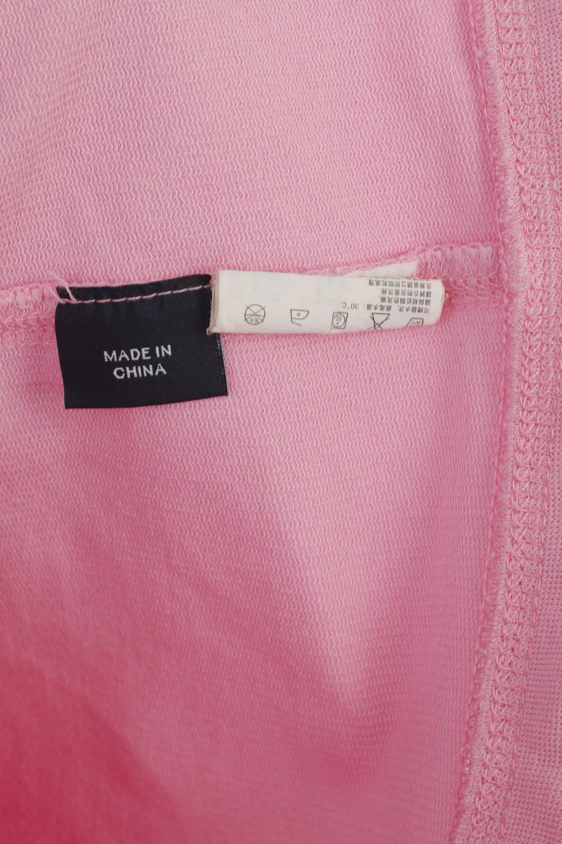 Nautica Women M Sweatshirt Pink Cotton Stretch Hooded Full Zipp Sport Top - Image 5