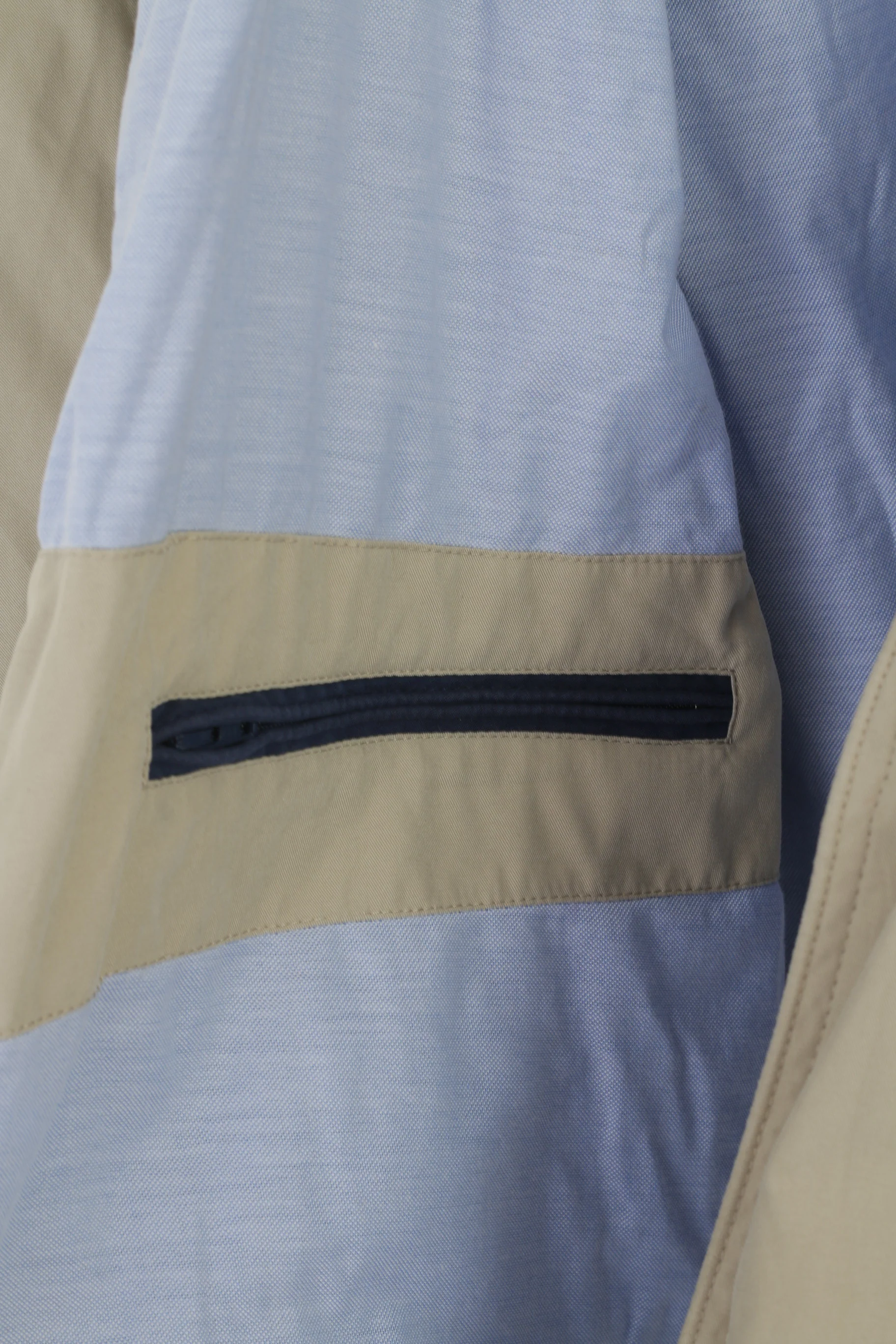 Joseph Turner Yorkshire Men XL Jacket Beige Classic Full Zip Lightweight Retro Top - Image 6