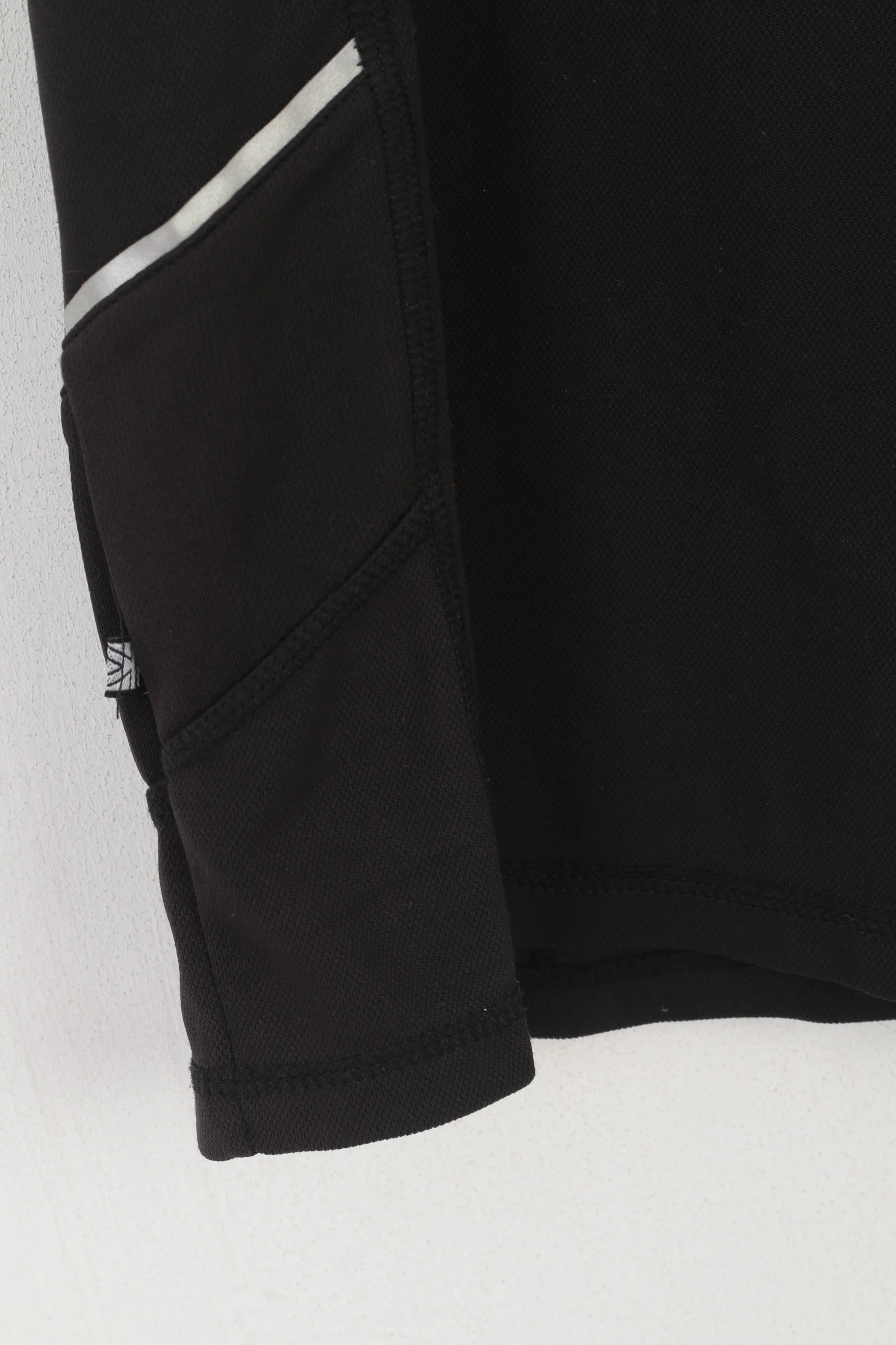 Karrmior Men S Shirt Black Running Activewear Reflective Sport Jersey Top - Image 3
