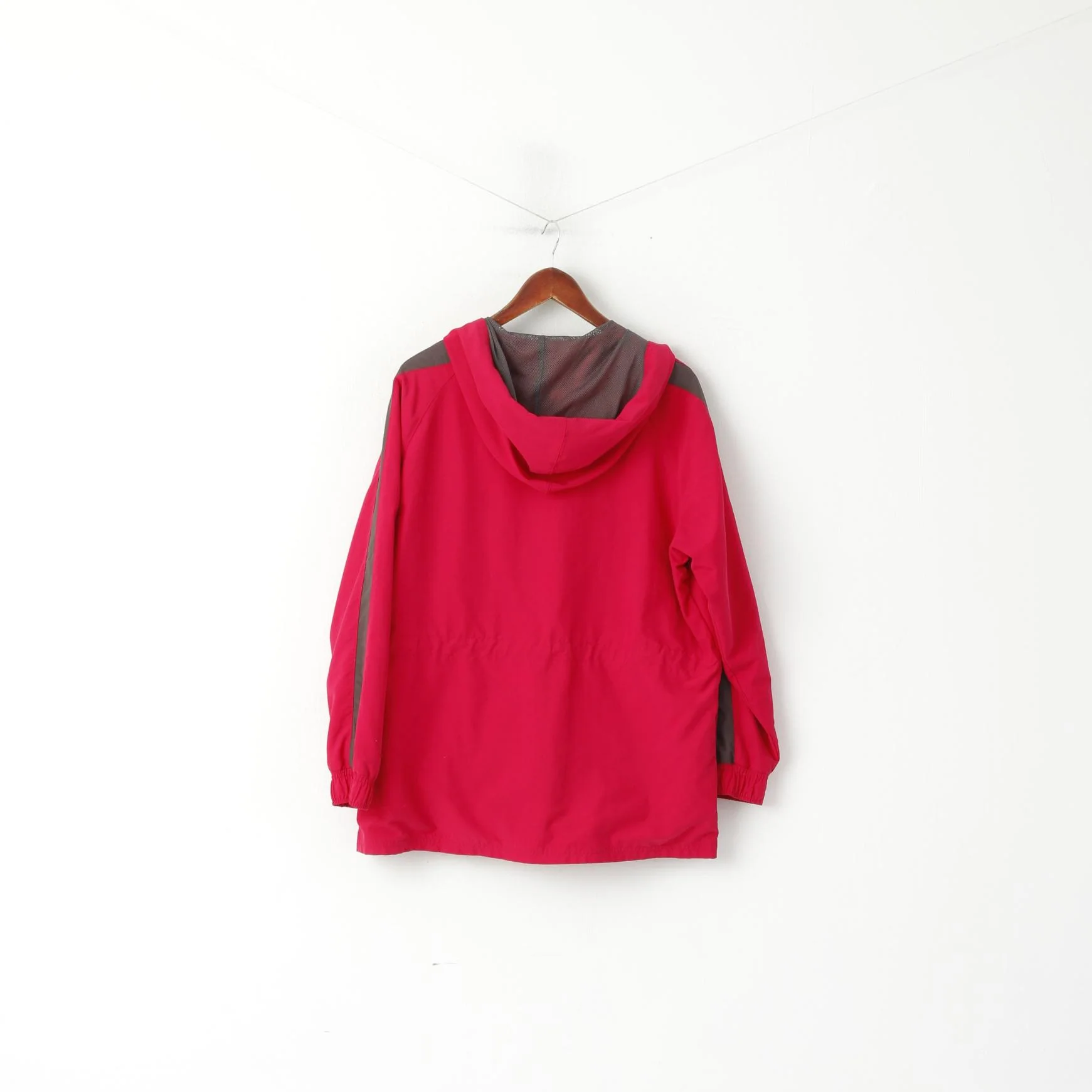 Reebok Women 16 XL Jacket Raspberry Activewear Hooded Zip Up Sport Track Top - Image 5