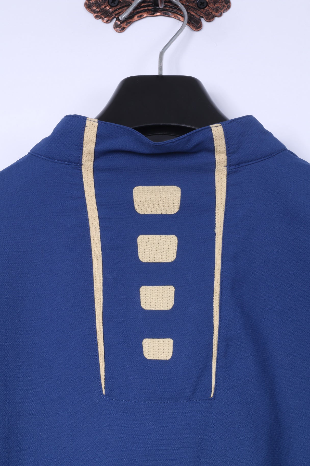 Umbro Mens L Pullover Jacket Blue Lightweight Sportswear Avtive Run Gym Top - Image 6