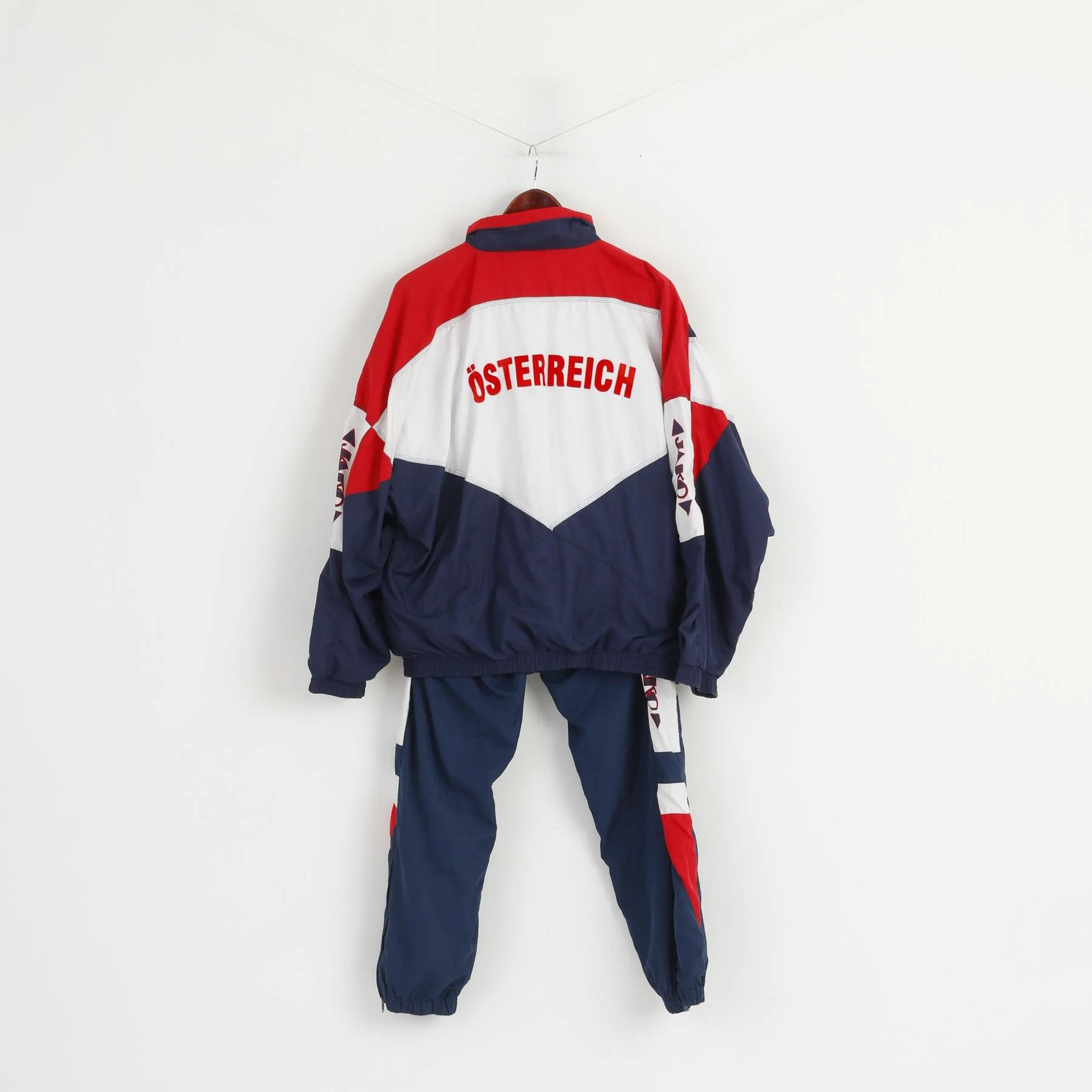 JAKO Sports Women M Tracksuit Navy Vintage Osterreich Sport Union Sportswear Training Set - Image 10