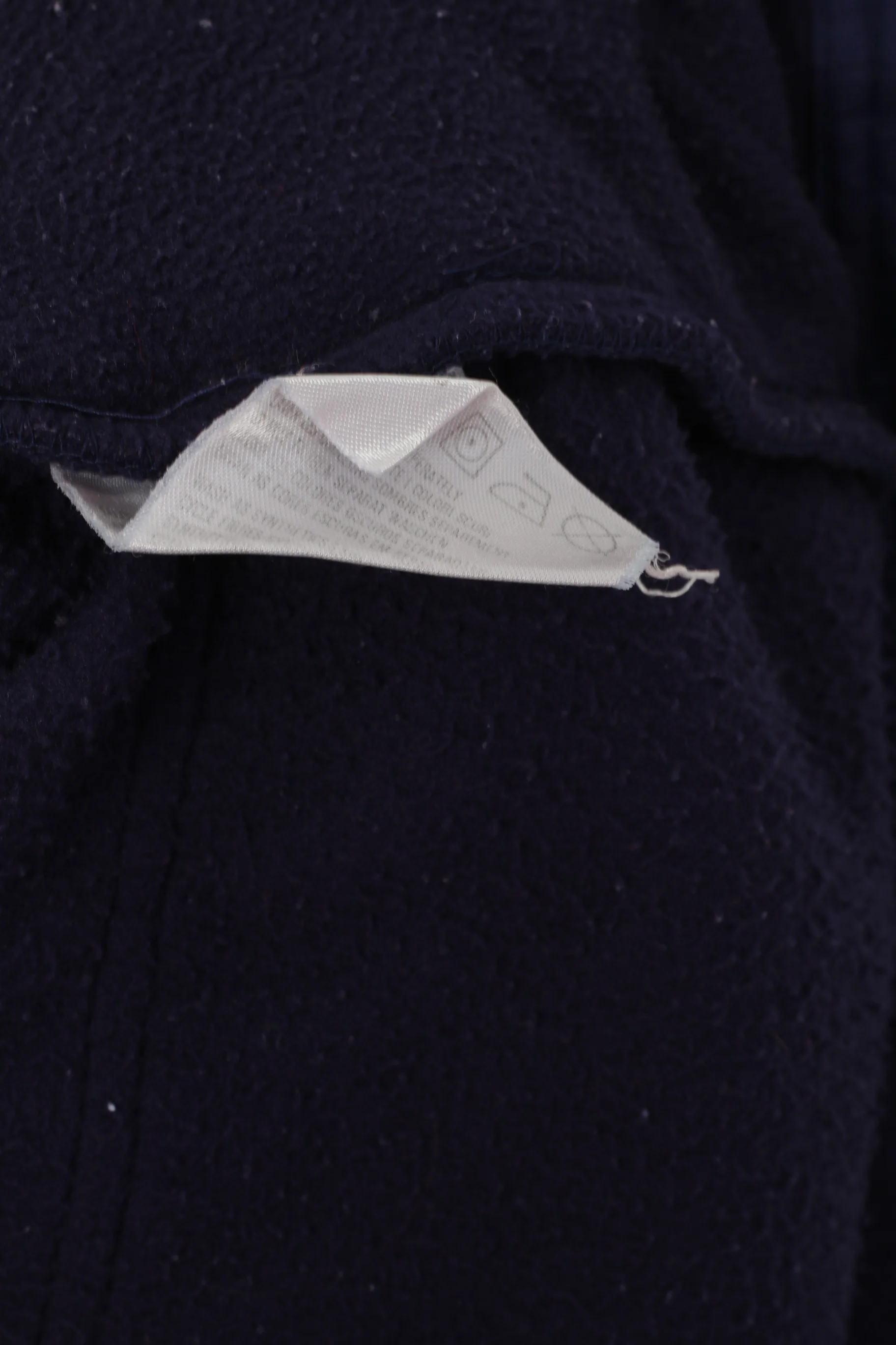 Ellesse Men M Fleece Jacket Purple Full Zipper Sportswear Vintage Sweatshirt Top - Image 5