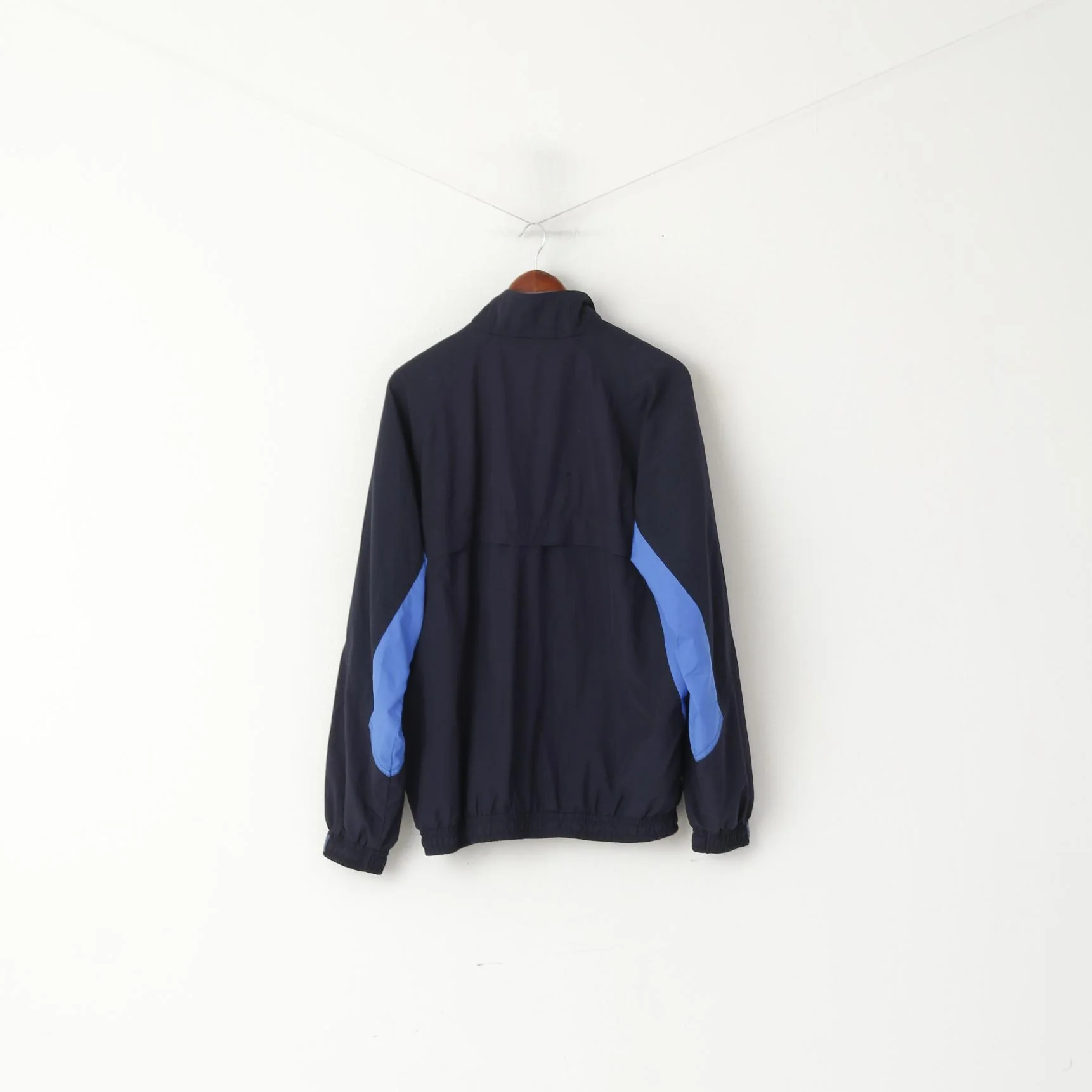 Puma Men M Jacket Navy VIntage Sportswear King Mesh Lined Activwear Training Top - Image 8