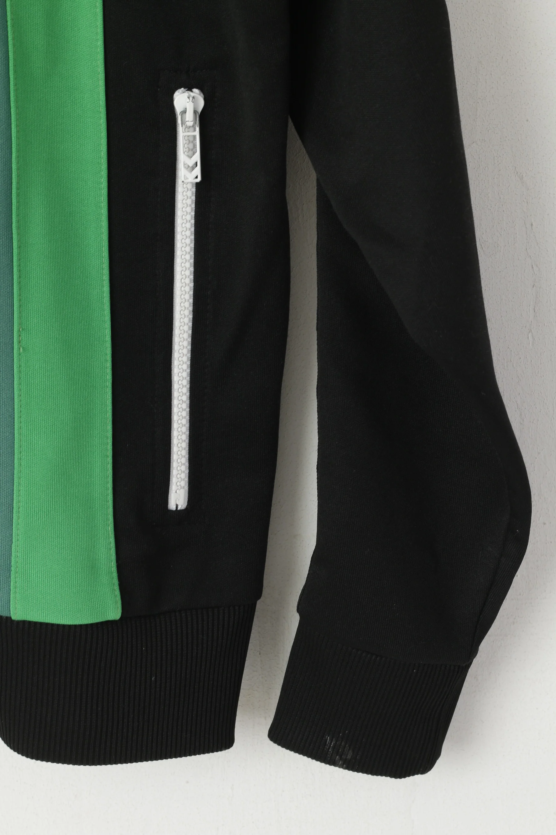Hummel Women S Sweatshirt Black Shiny Champion Racing #7 Retro Track Top - Image 3