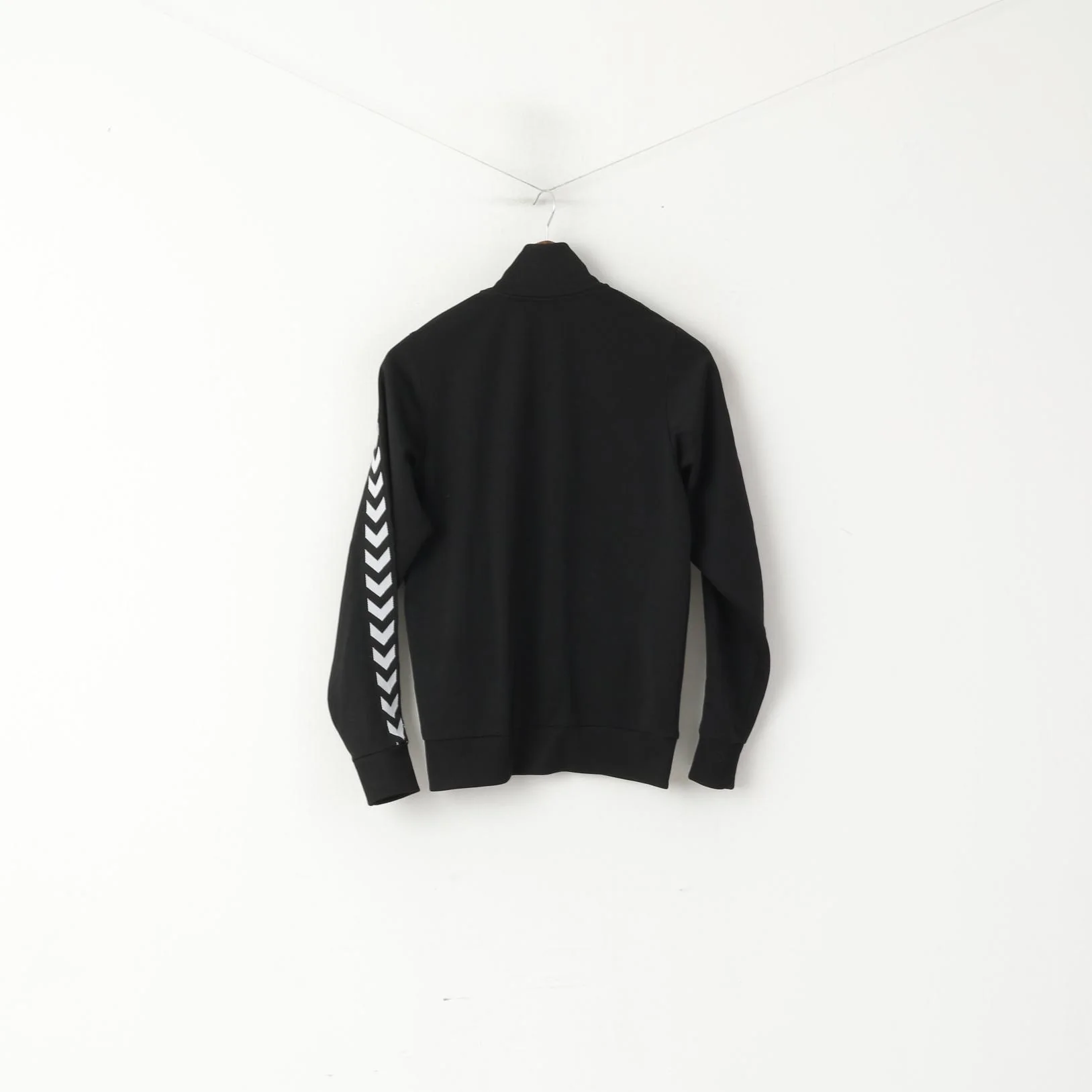 Hummel Women S Sweatshirt Black Shiny Champion Racing #7 Retro Track Top - Image 6