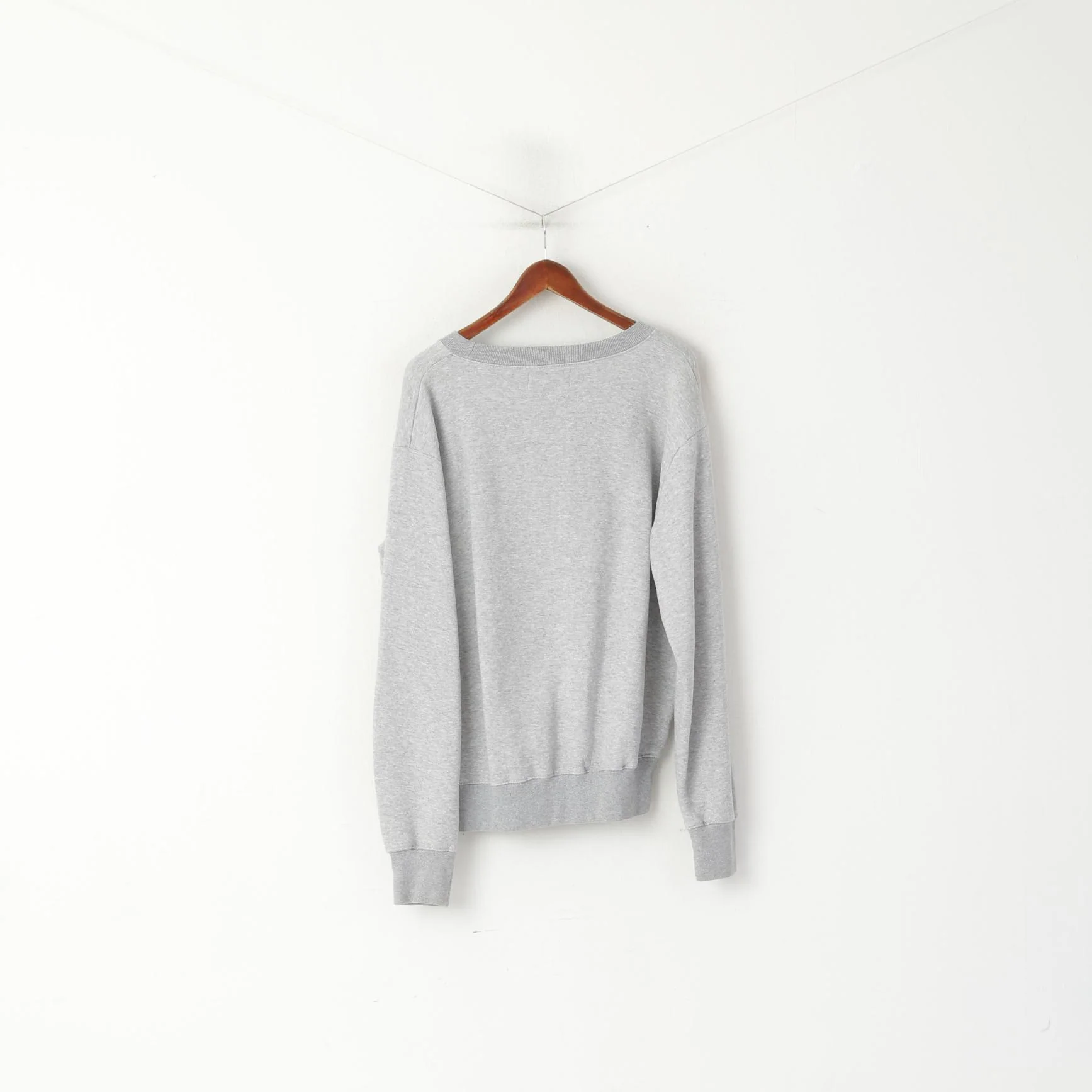 MMT Men XXL Sweatshirt Grey Cotton Winter Atari Game Vintage Sport Top - Image 6
