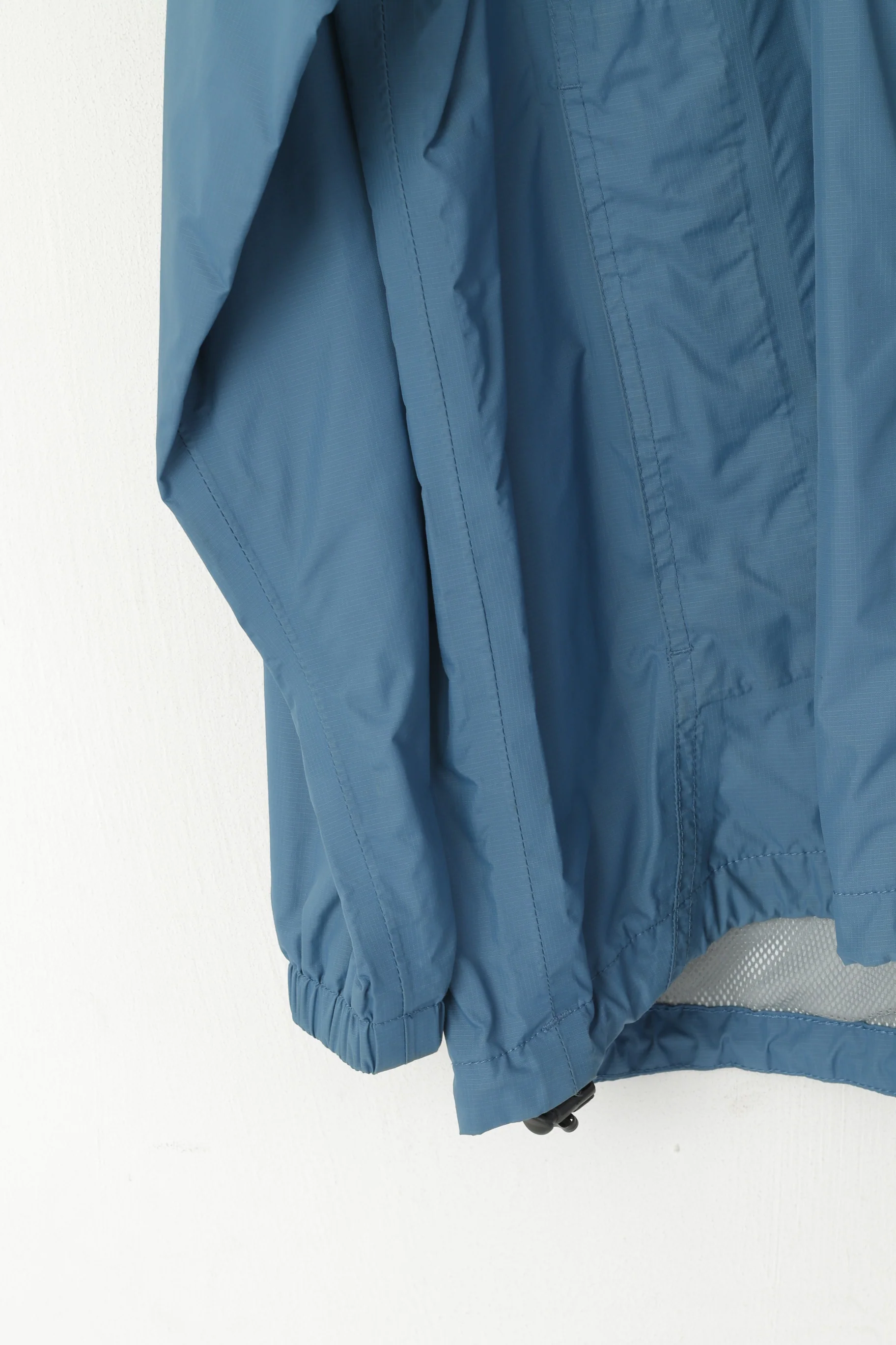 Berghaus Women 14 L Jacket Dirty Blue  Nylon Waterproof Hidden Hood Outdoor Top - Image 3
