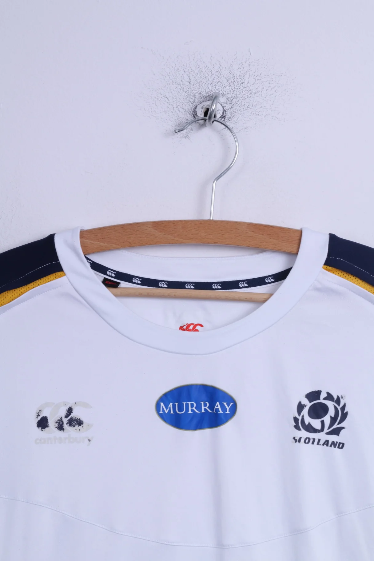 Canterbury of New Zealand Mens M T-Shirt Scotland National Team Jersey - Image 2