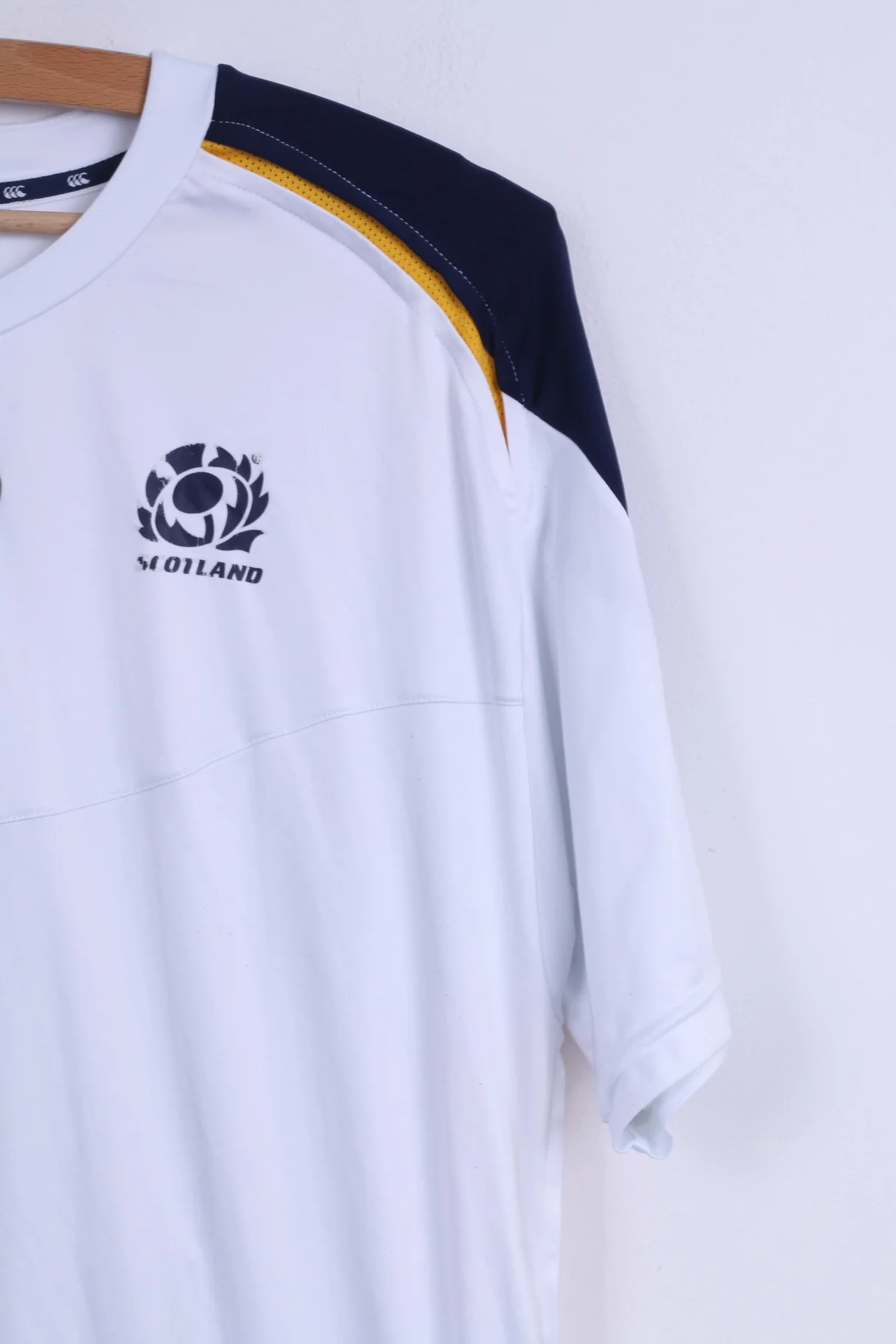 Canterbury of New Zealand Mens M T-Shirt Scotland National Team Jersey - Image 3